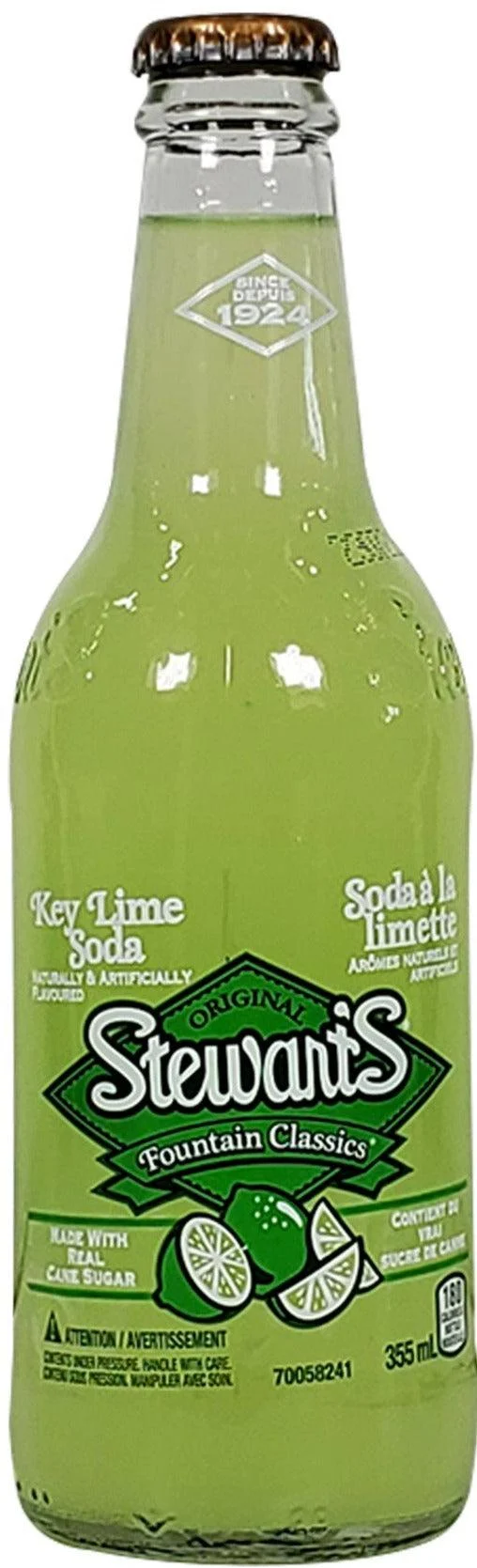Stewarts - Key Lime - Bottles — Case (4 x 355 ML)