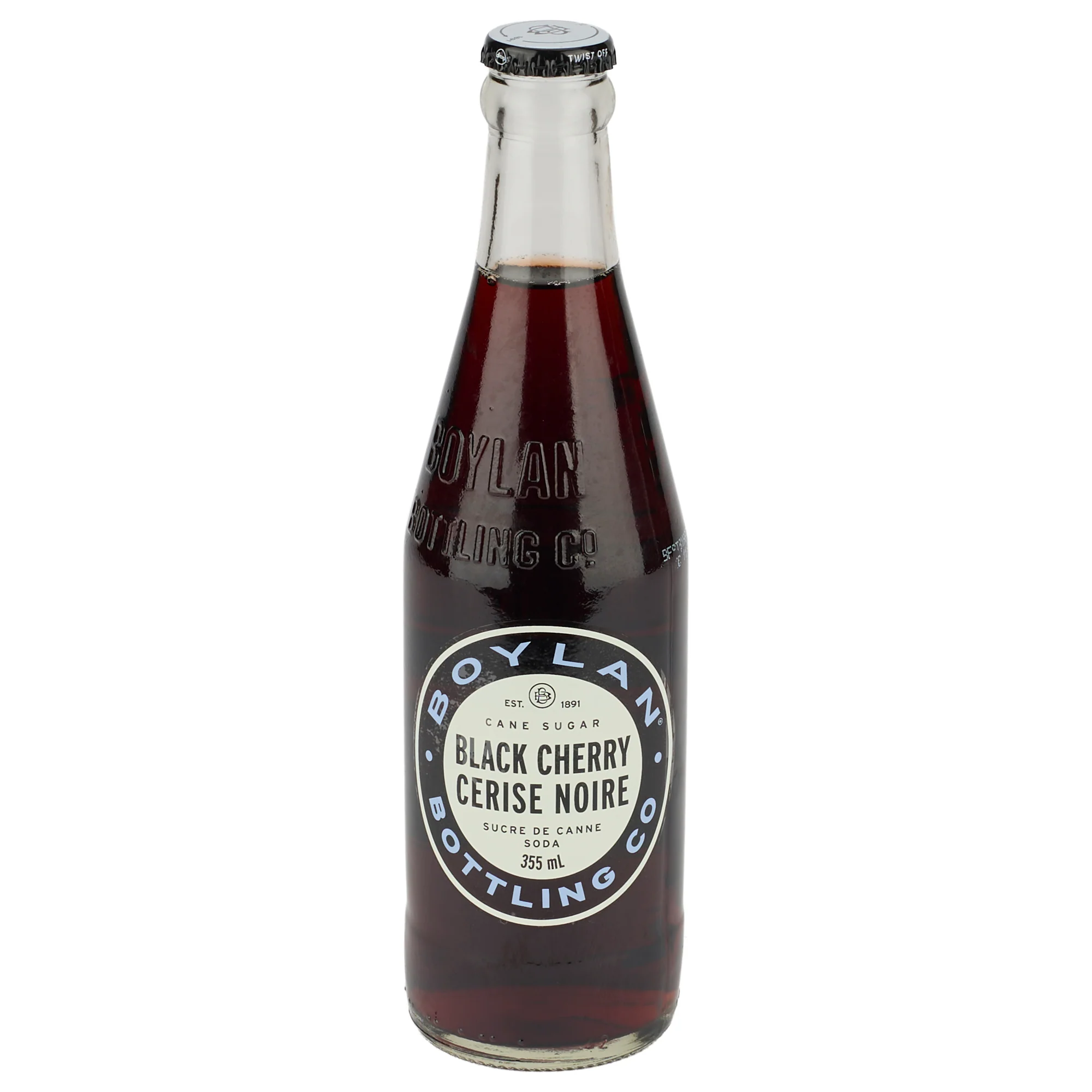 Boylan Black Cherry Soda — Case (6 x 4 x 355 ML)