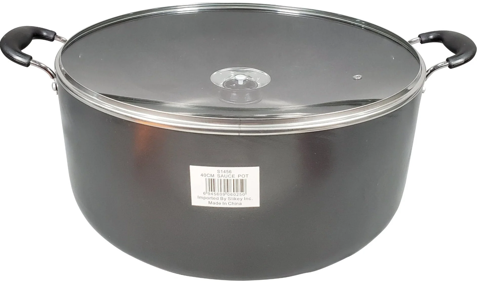 Rego - Non-Stick Pot - w/Glass Lid - 40cm - S1456