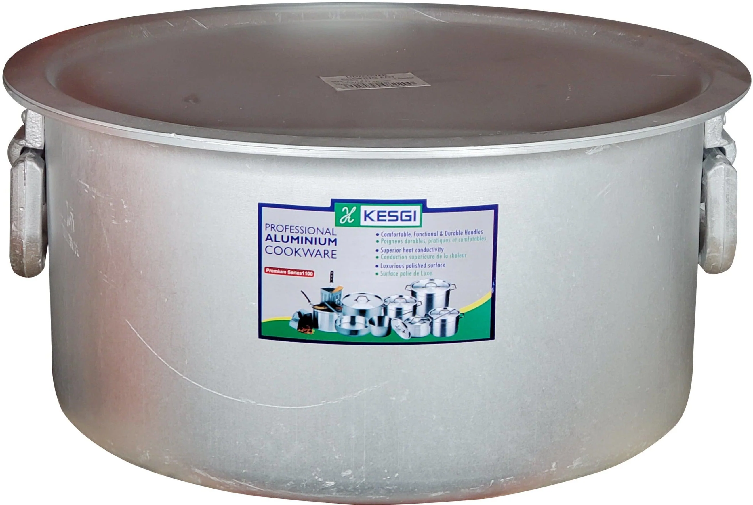 Heavy Duty Sauce Pot 54L - 20"x10.5 w/Lid