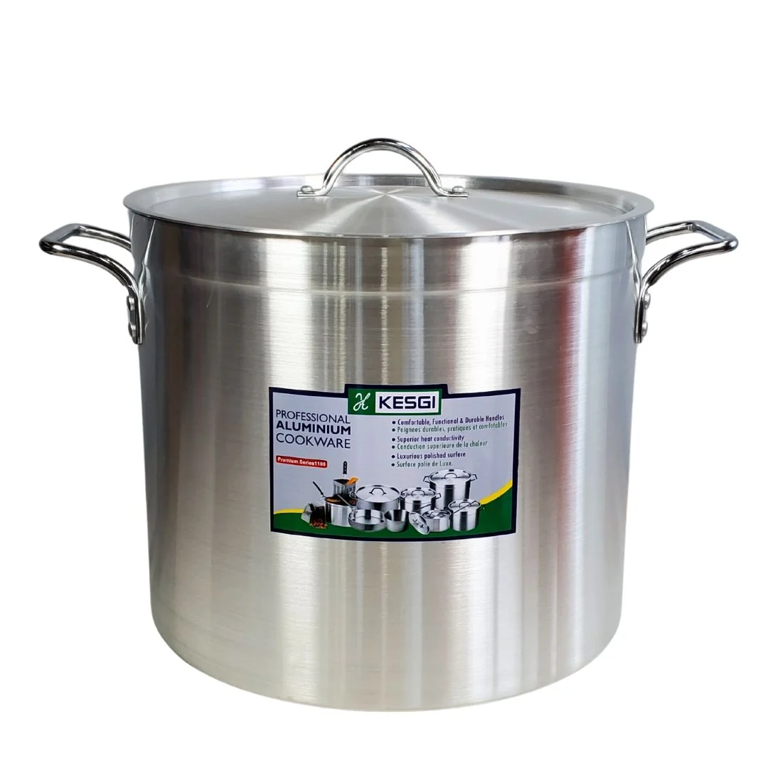 Stock Pot 32L - 4mm - 14"x13" w/Lid