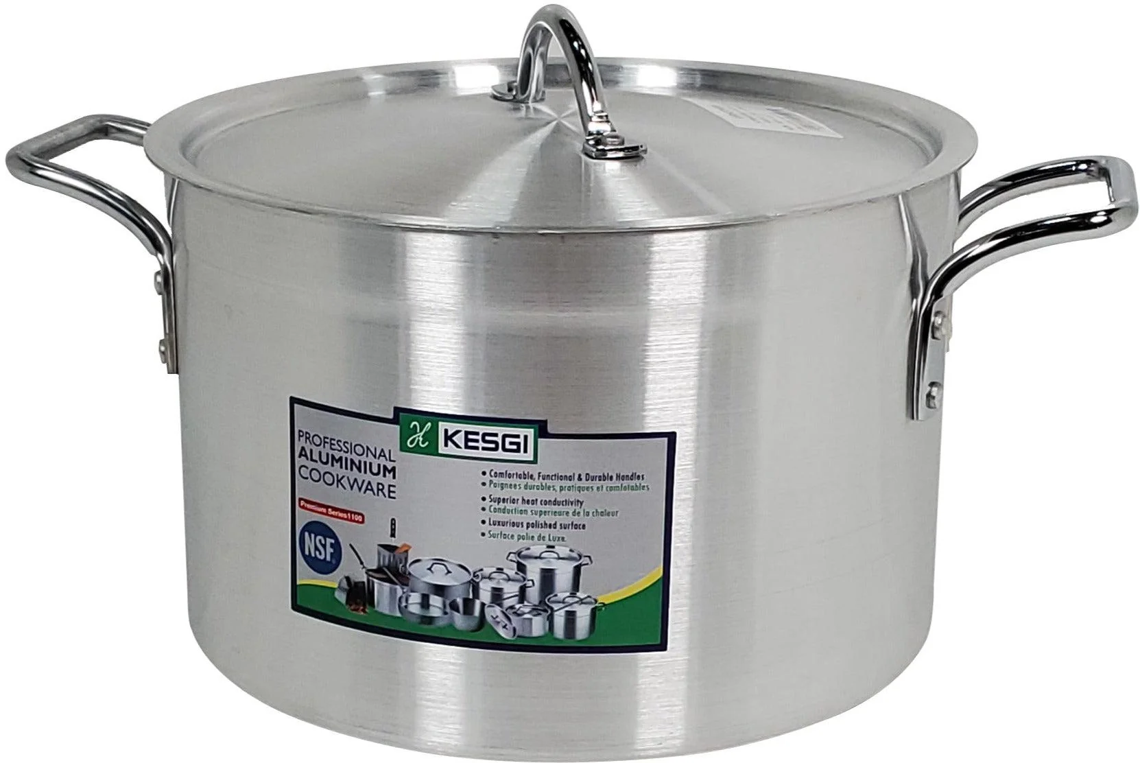 Sauce Pot 8L - 4mm 10"x6.5" w/Lid