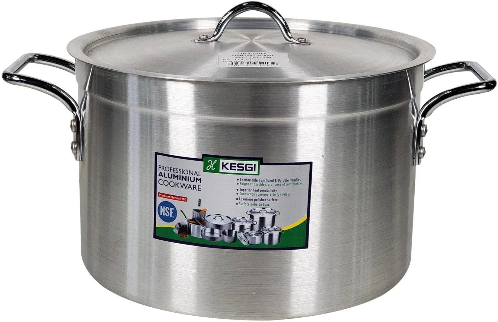 Sauce Pot 13.5L - 4mm 11.8"x7" w/Lid