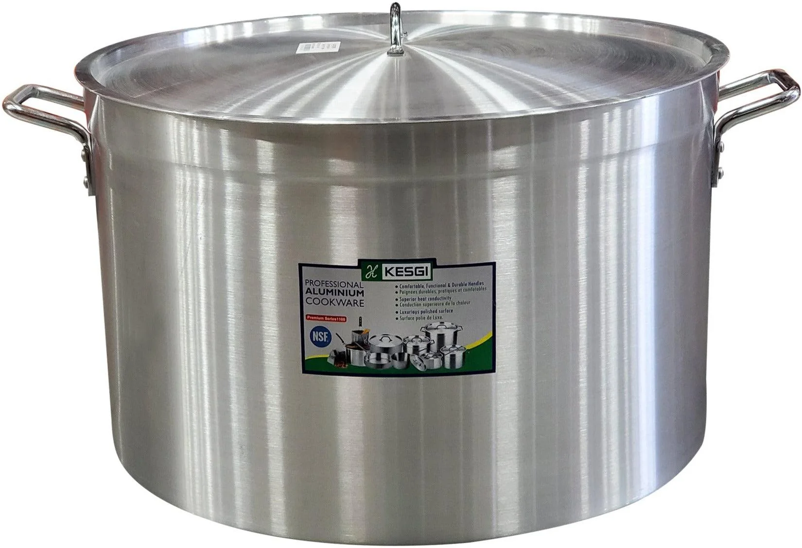 Sauce Pot 113L - 6mm 23.6"x14.5" w/Lid
