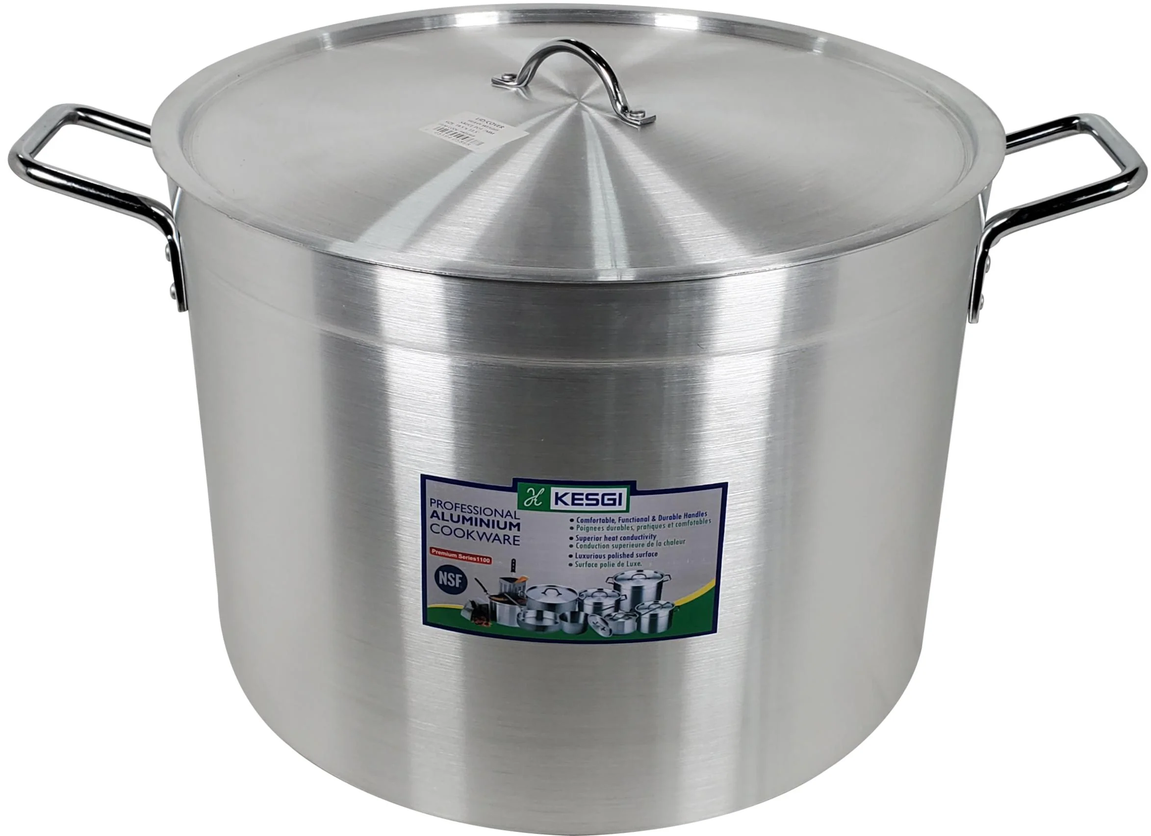 Sauce Pot 68L - 6mm 19.5"x13.5" w/Lid