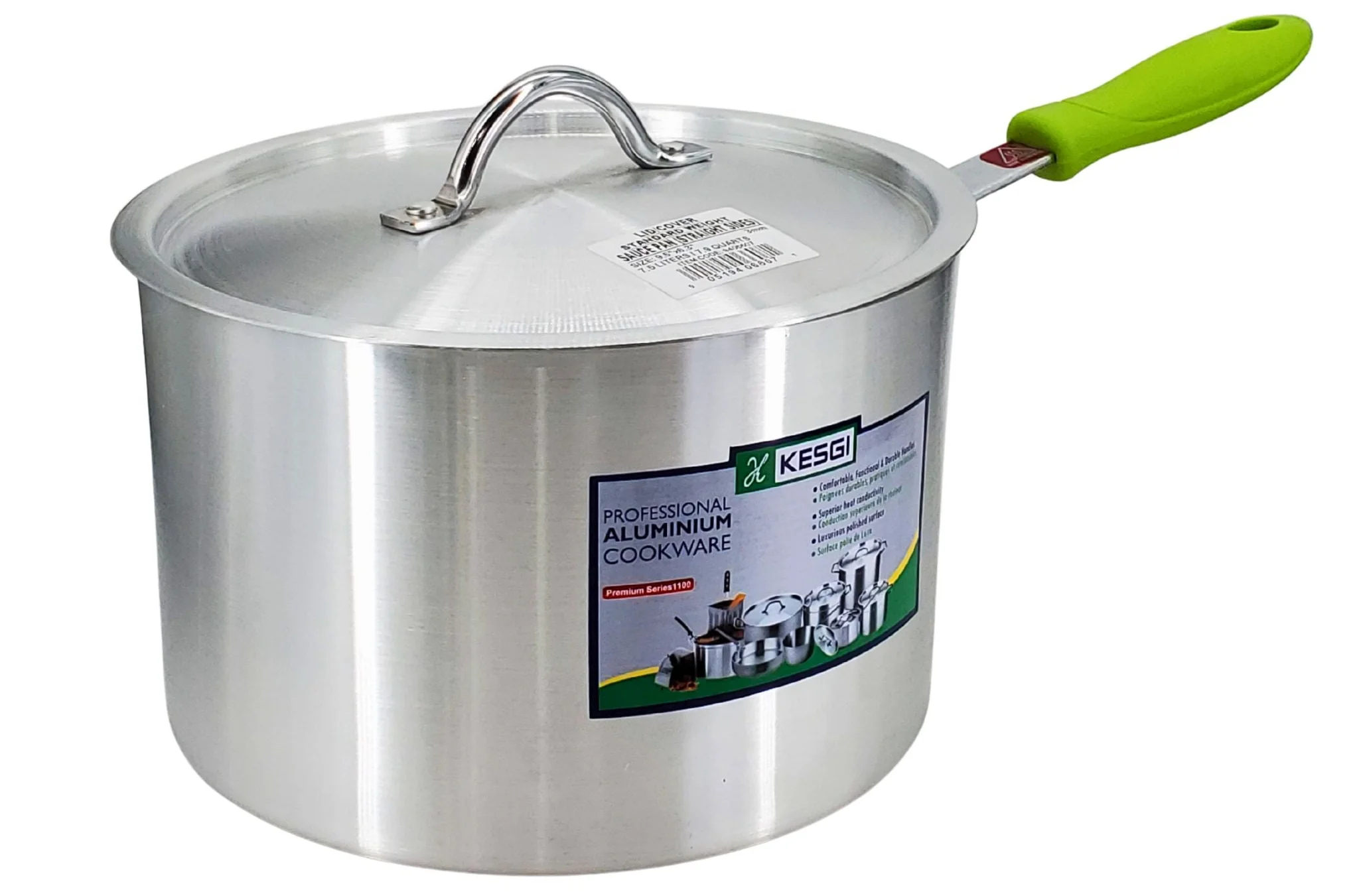 Sauce Pan 7.5L - 3mm - 9.5"x6.3" w/Lid