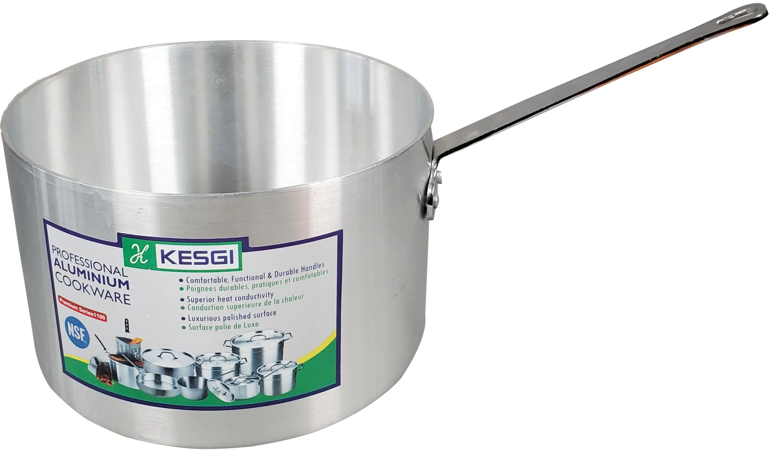 Sauce Pan 11L - 3mm - 11"x6.8" w/Lid