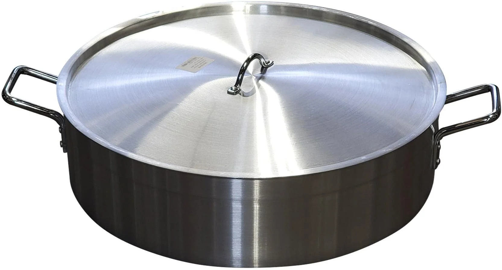 Brazing Pan 42L - 4mm - 23.6"x6" w/Lid