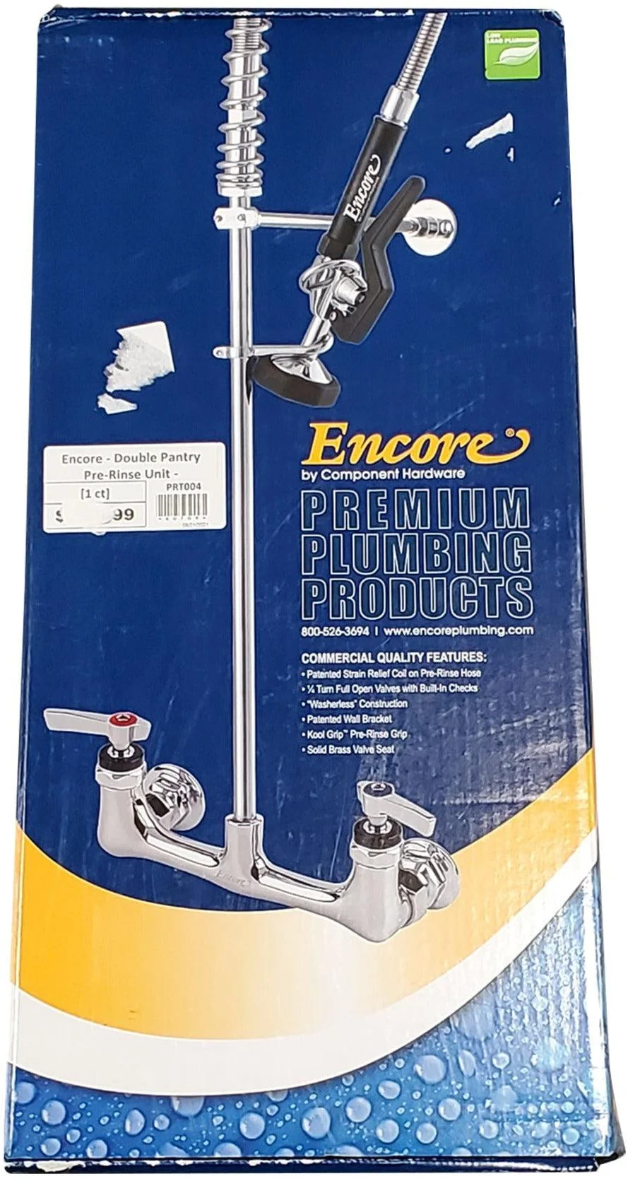Encore - Double Pantry Pre-Rinse Unit - KL53-1000-BRZ