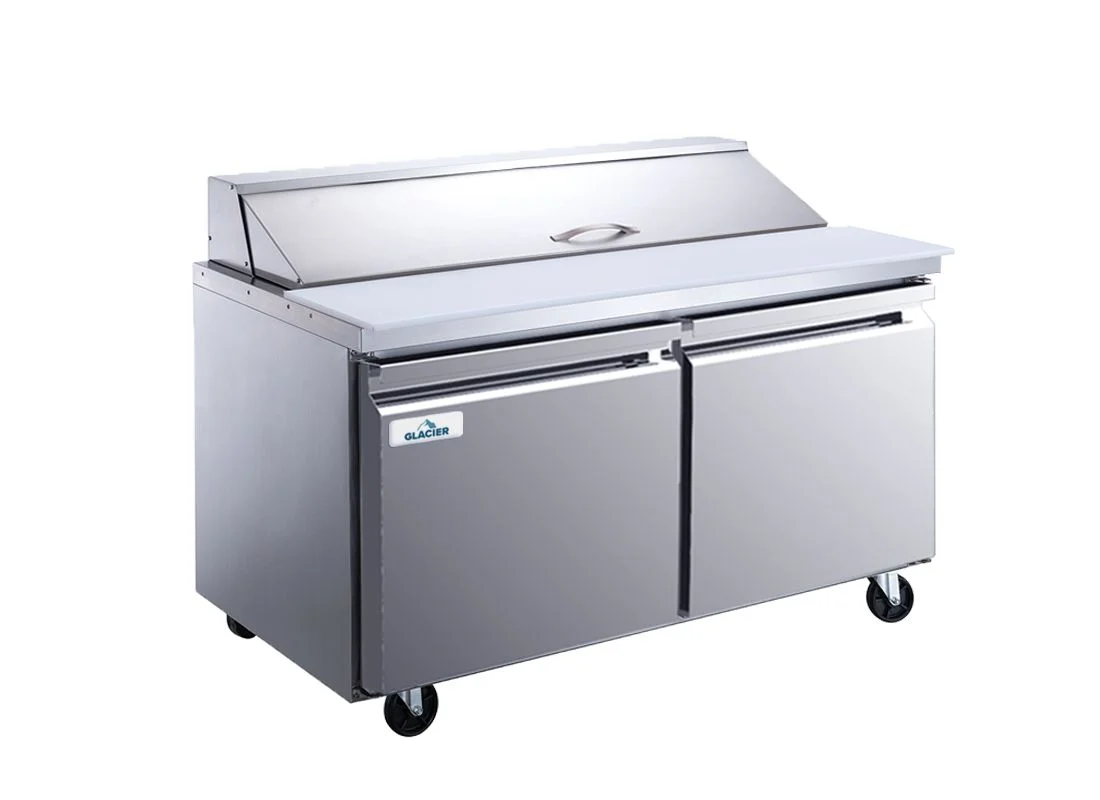 Glacier - Salad Prep Table 2 Door 16 Bins 60*31*43 -GST-60-16