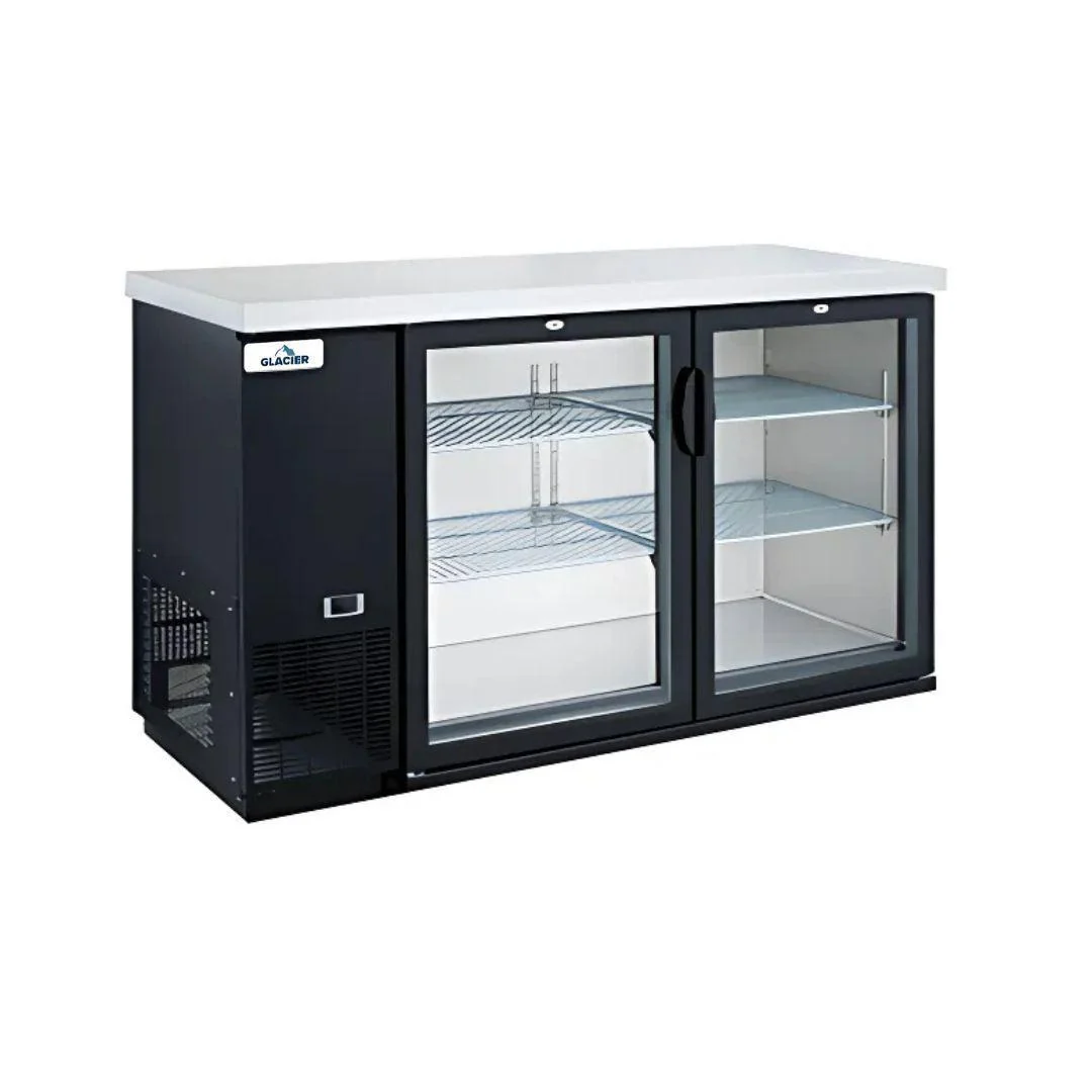 Glacier - Back Bar Cooler Solid 2 Door 49*24*35 -GBB-49