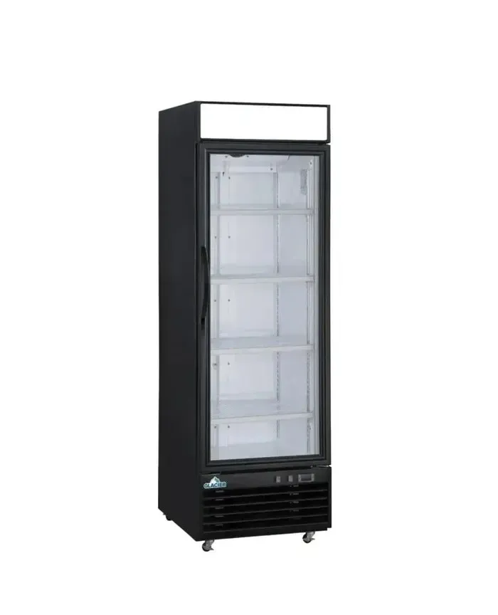Glacier - Merch. Freezer Glass 1 Door 27*29*80 - GM-1F