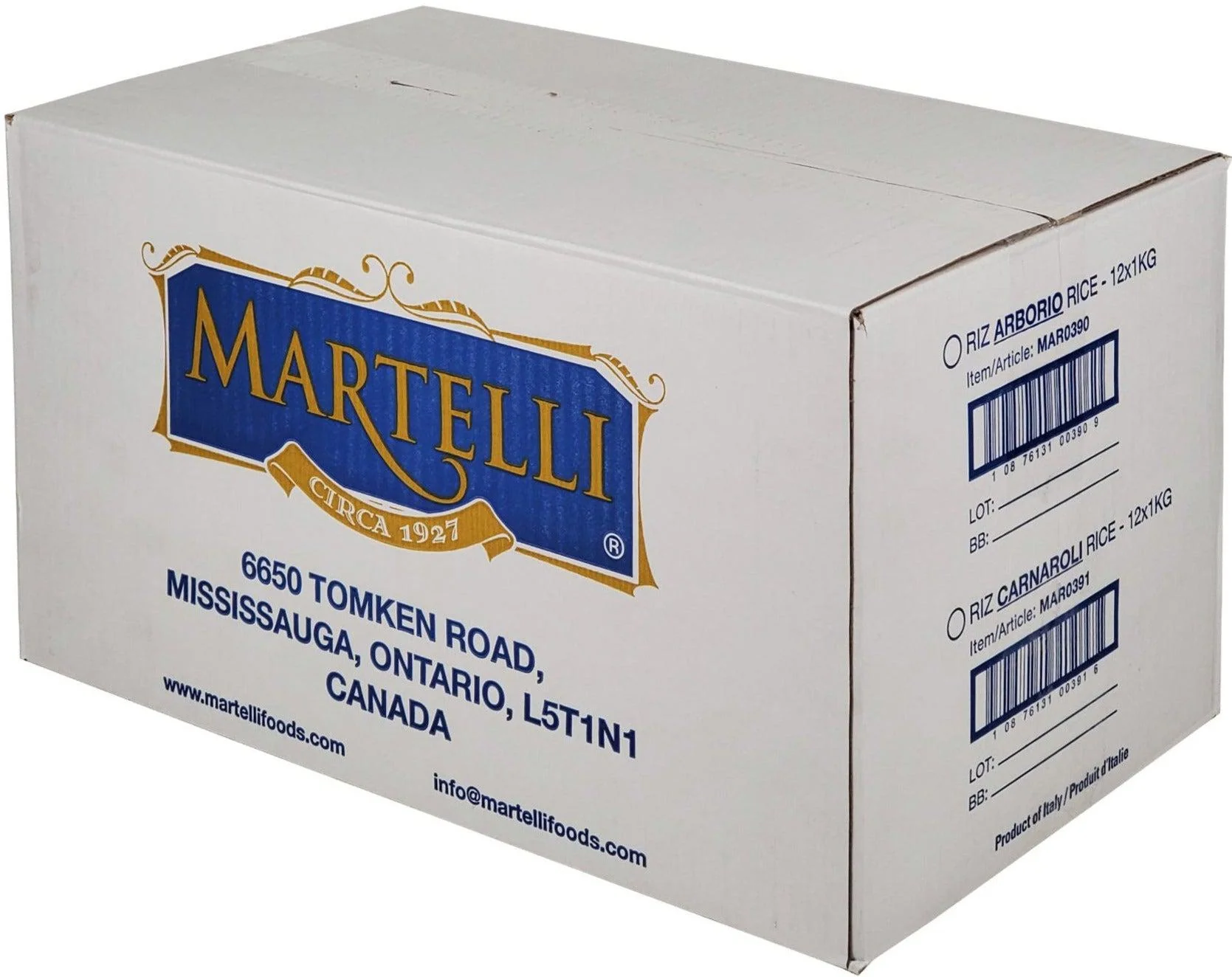 Martelli/ItalFood - Rice - Martelli Arborio — Each (1 KG)