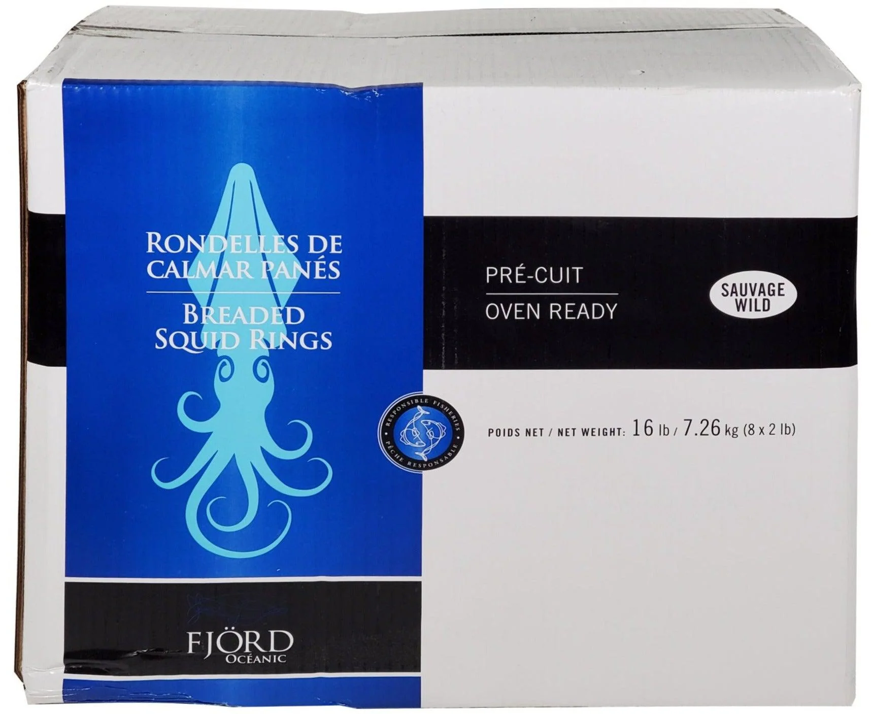 Sauvage - Squid Rings - Wild Breaded — Each (2 LB)
