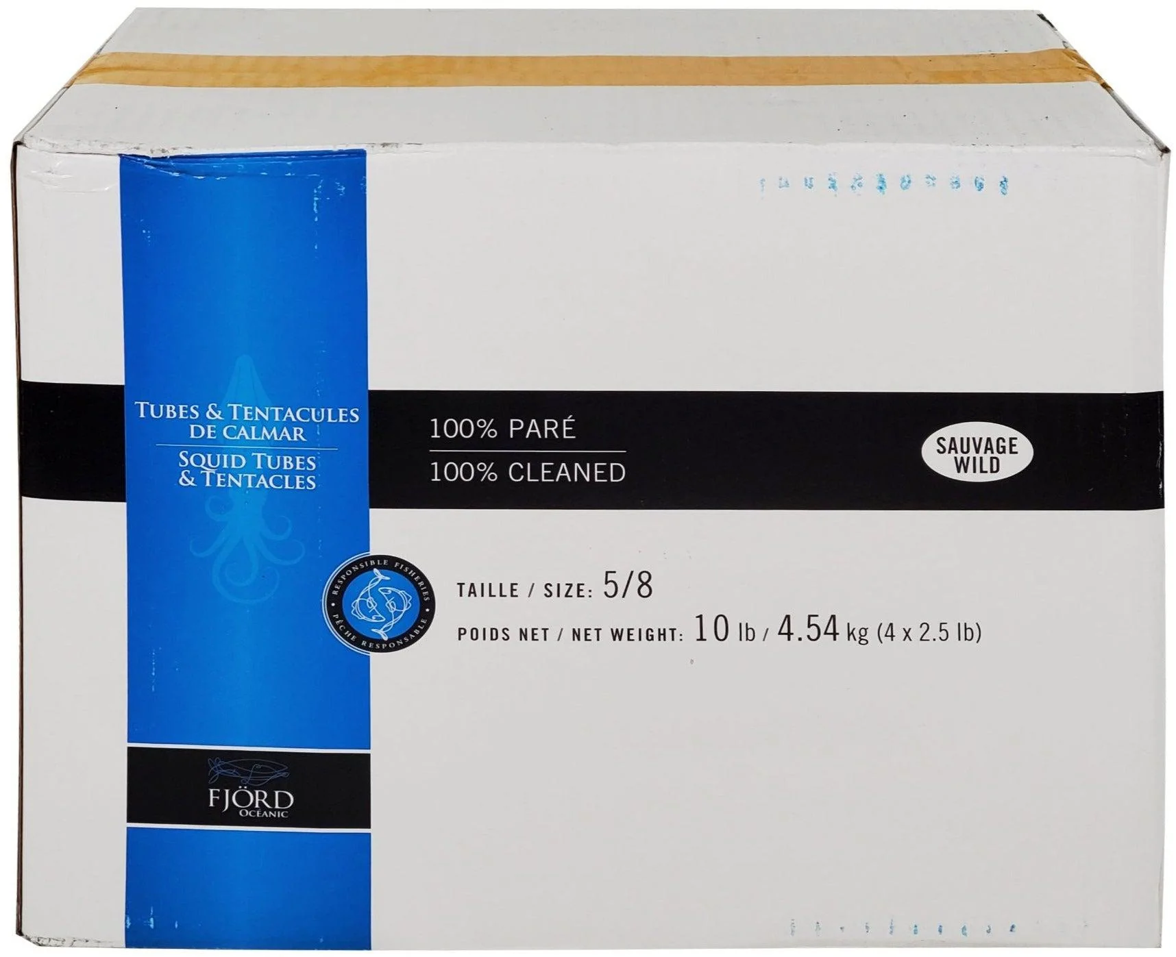 Fjord - Squid Tubes & Tentacles - 5-8's — Each (2.5 LB)