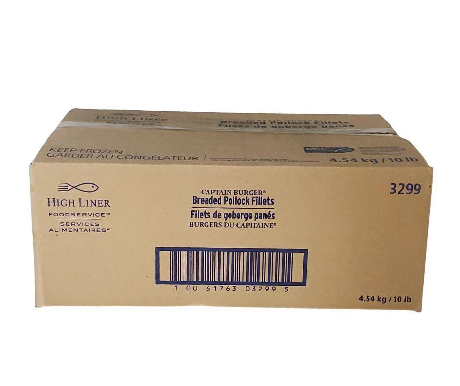 High Liner - Breaded Fish Burgers — Each (10 LB)