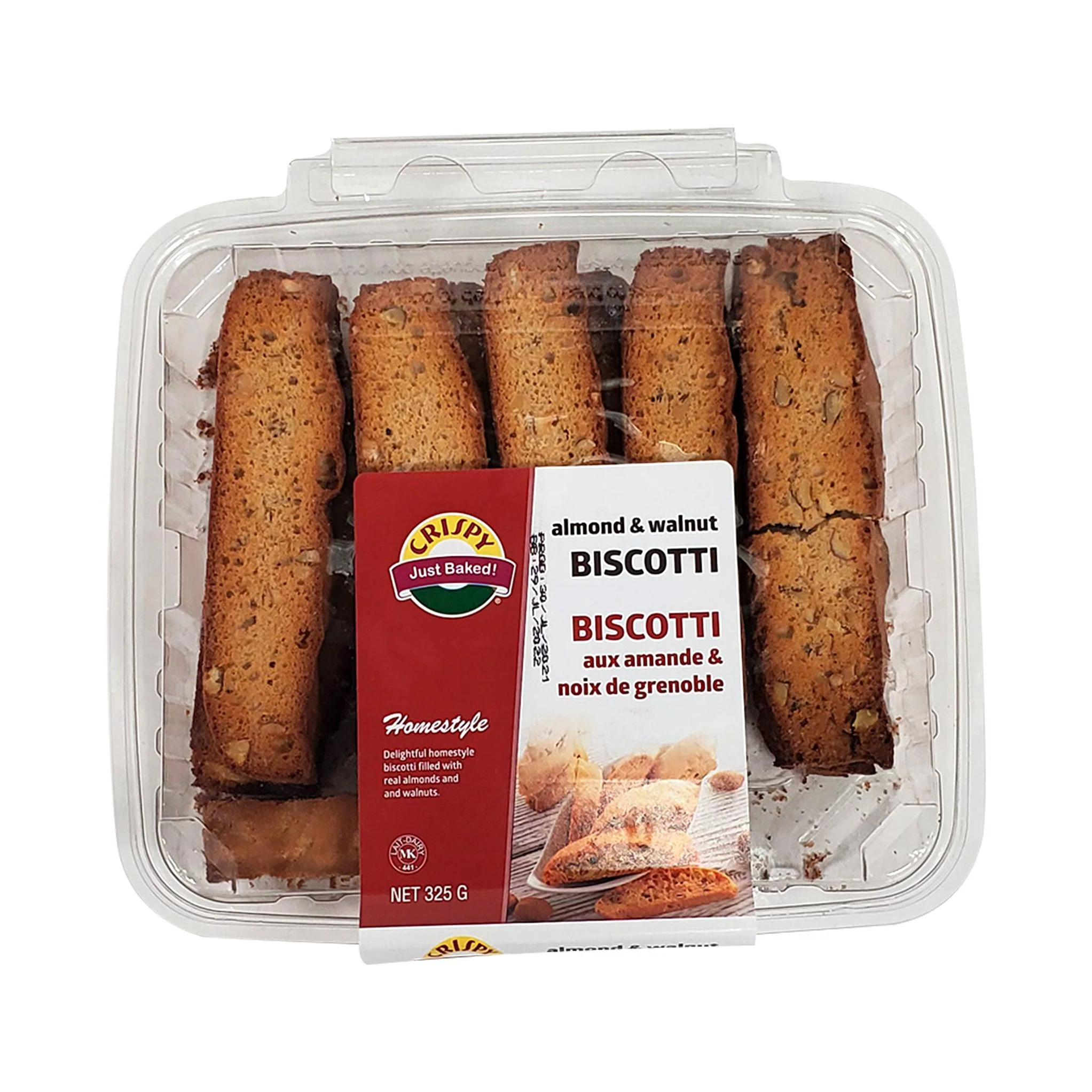 Crispy - Biscotti Almond & Walnut — Each (325 G)