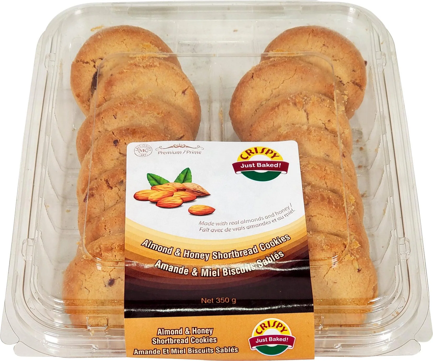 Crispy - Cookies Almond Honey — Each (350 G)