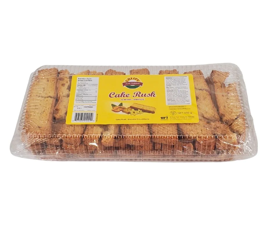 Crispy - Cake Rusk - Almond — Each (550 G)