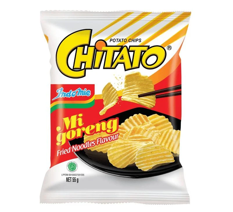 Indomie - Mi Goreng - Chitato - Potato Chips — Case (30 x 55 G)