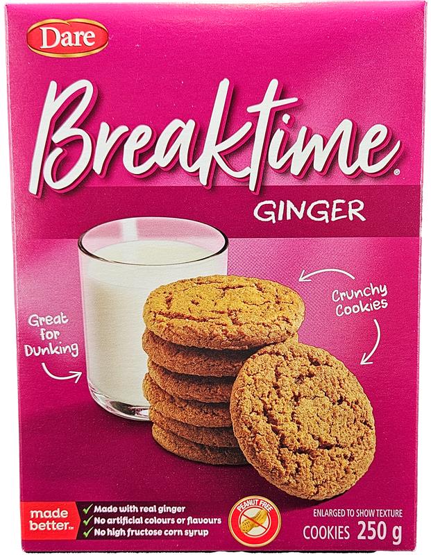 Dare - Cookies - Breaktime Ginger — Each (250 G)