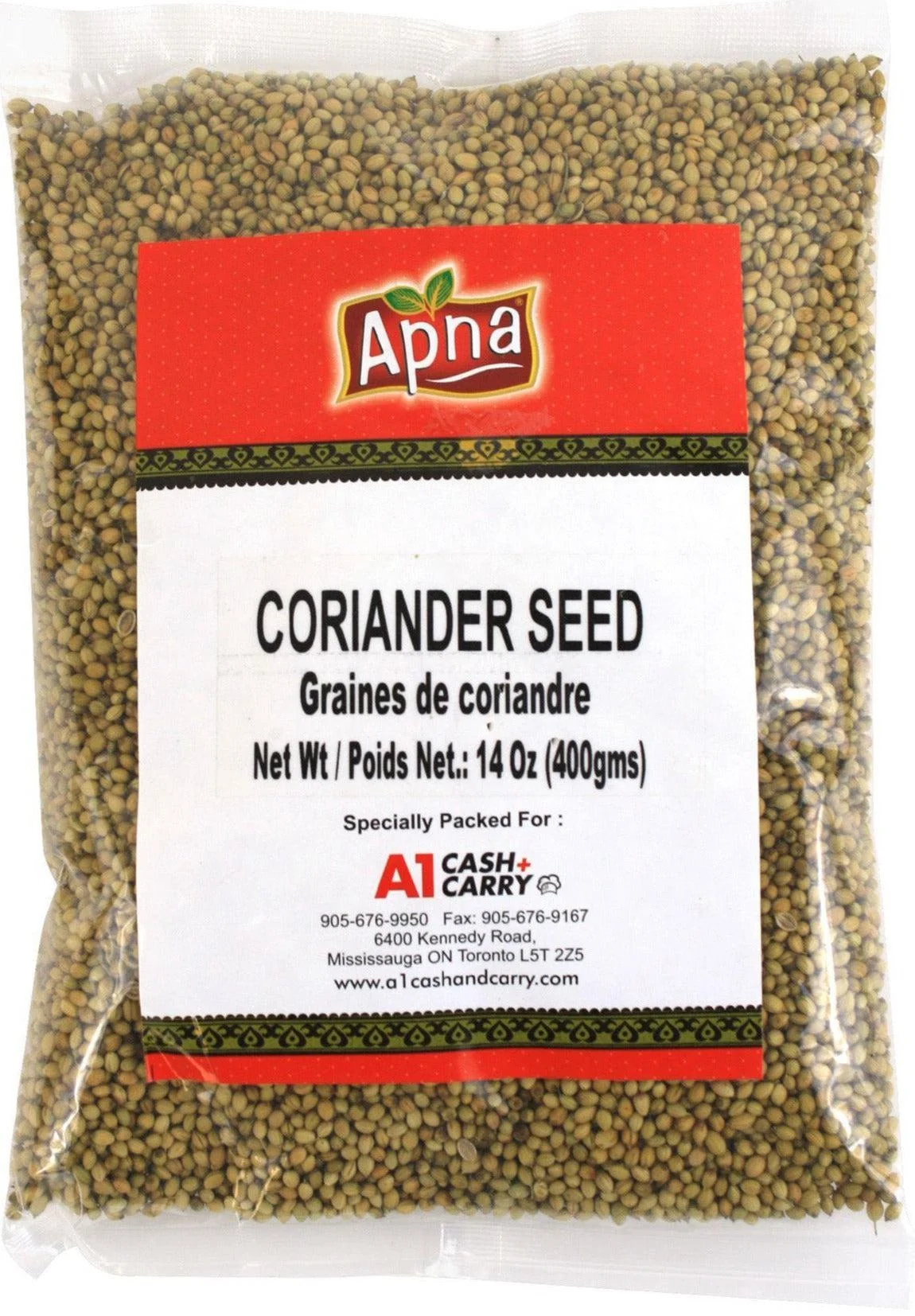 Apna - Coriander Whole — Each (400 G)