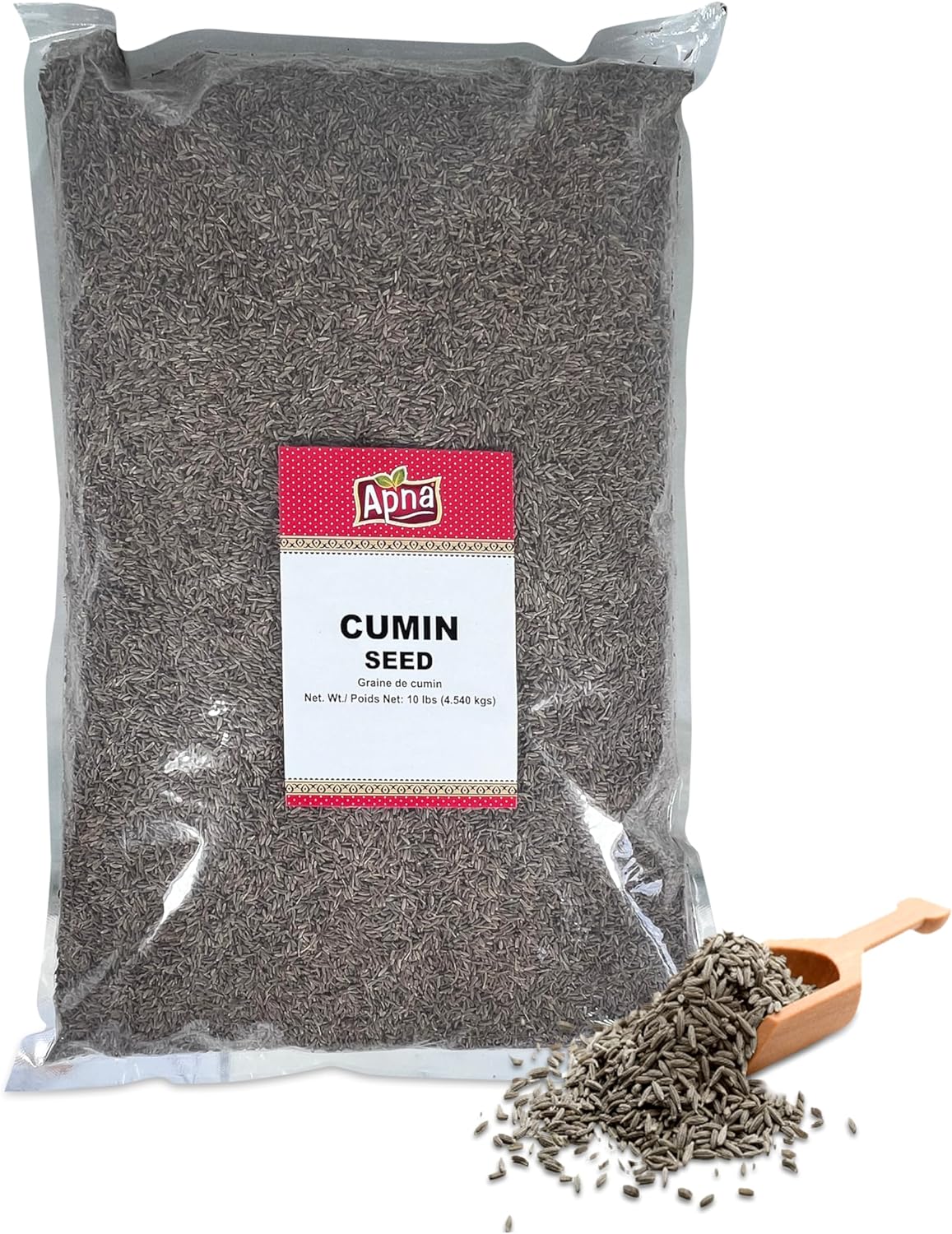 Apna - Cumin Seeds - Zeera Whole — Case (4 x 10 LB)