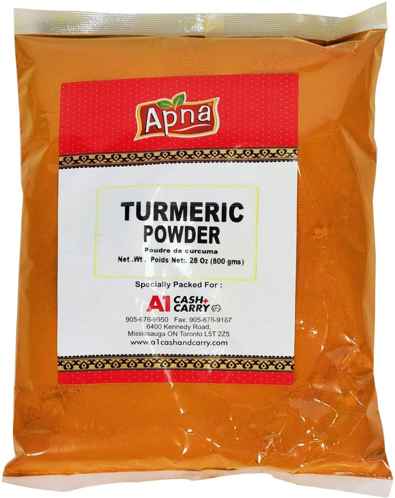 Apna/Nikita - Turmeric Powder — Case (20 x 800 G)