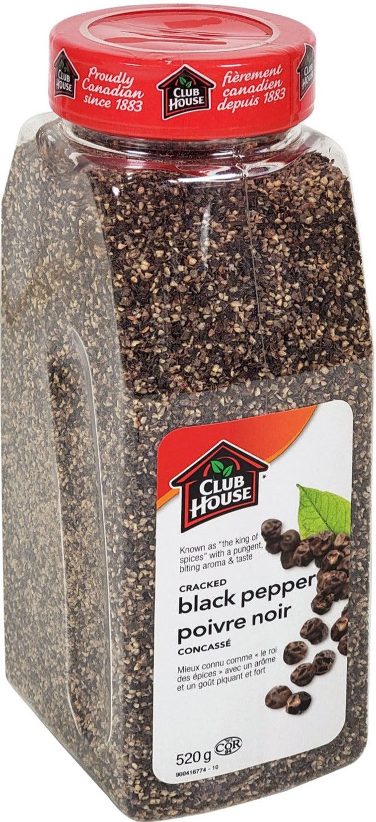 Club House - Black Pepper - Cracked — Case (12 x 520 G)