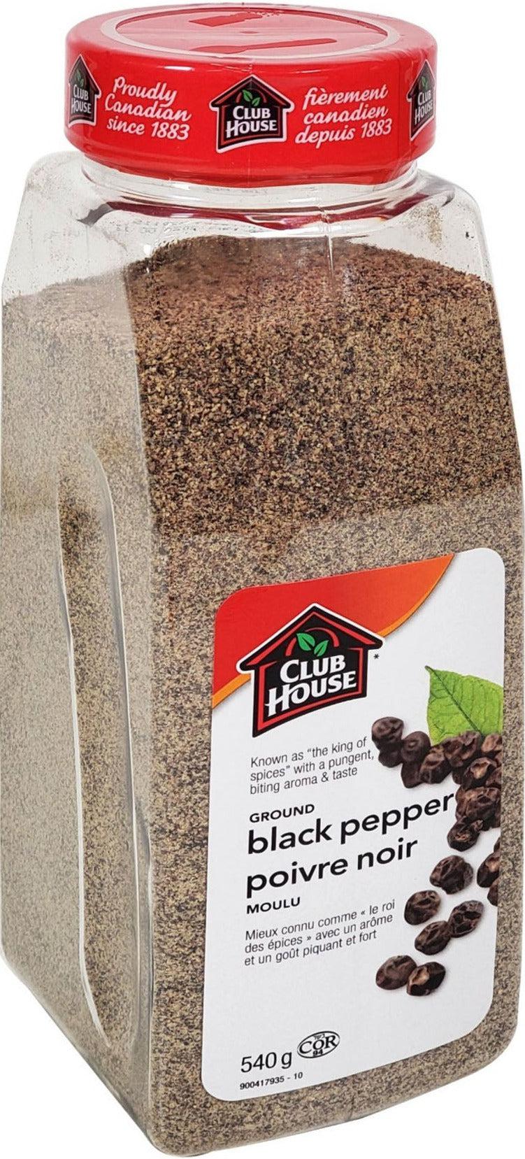 Club House - Black Pepper - Ground — Each (540 G)