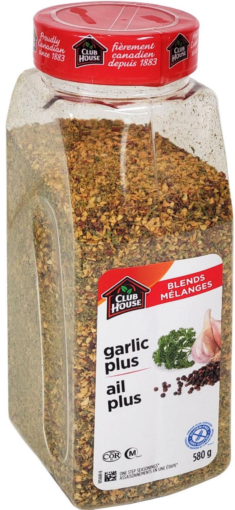 Club House - Garlic Plus Seasoning — Case (12 x 580 G)