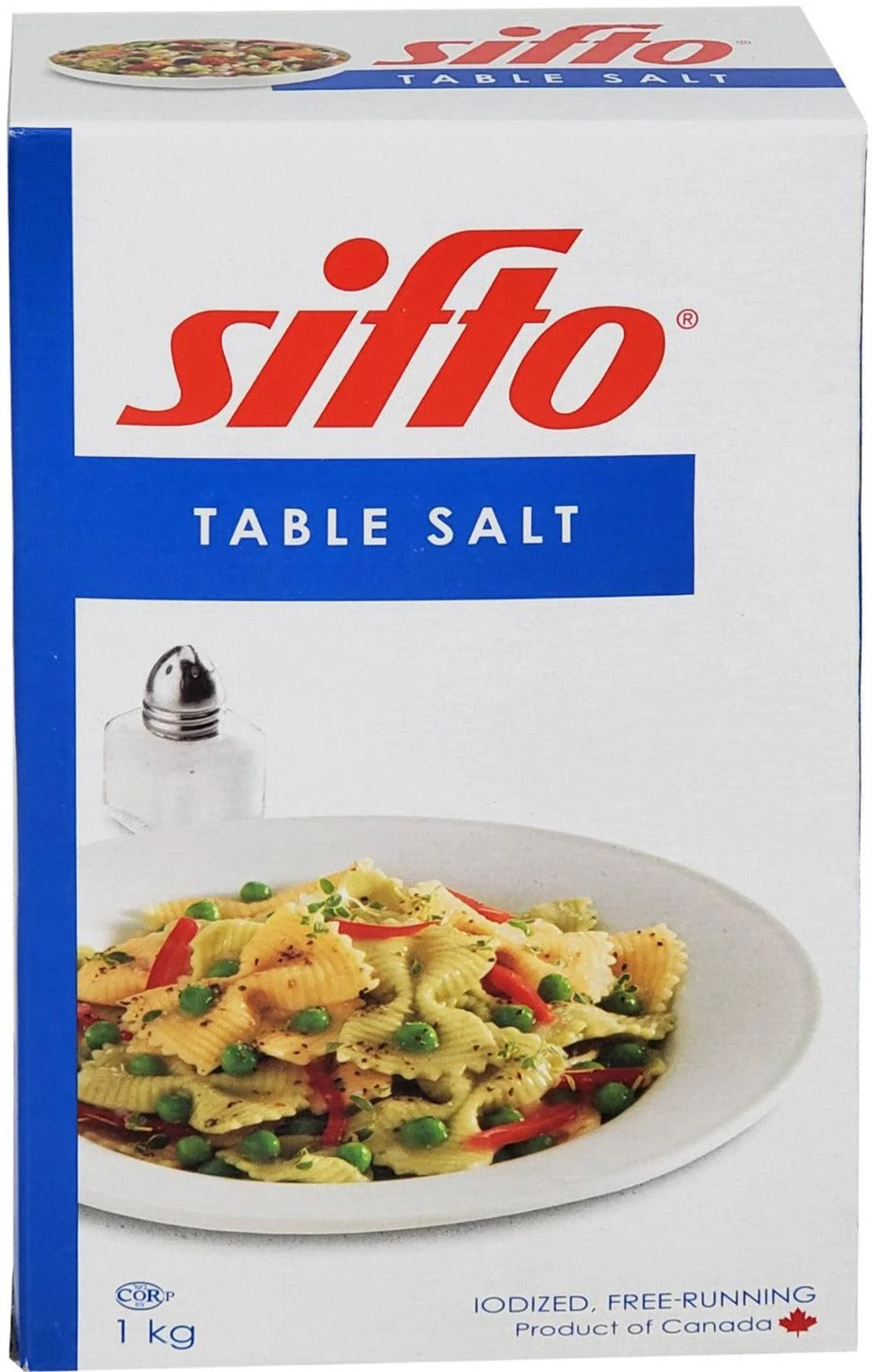 Sifto Table Salt — Case (24 x 1 KG)