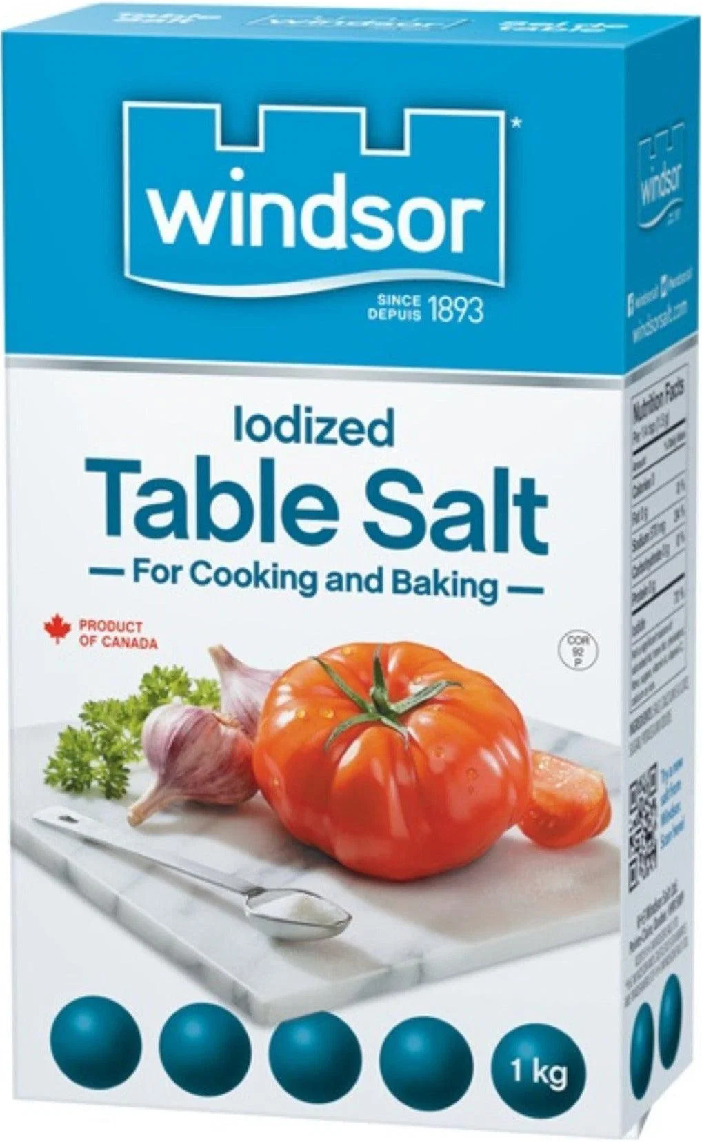 Windsor - Table Salt - 0105 — Case (24 x 1 KG)