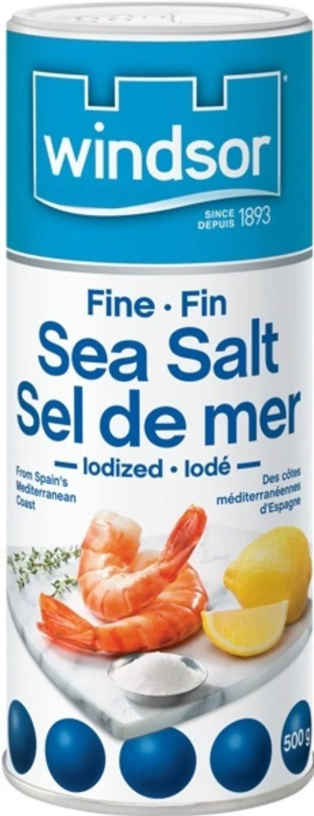 Windsor - Fine Sea Salt - 7968 — Each (500 G)
