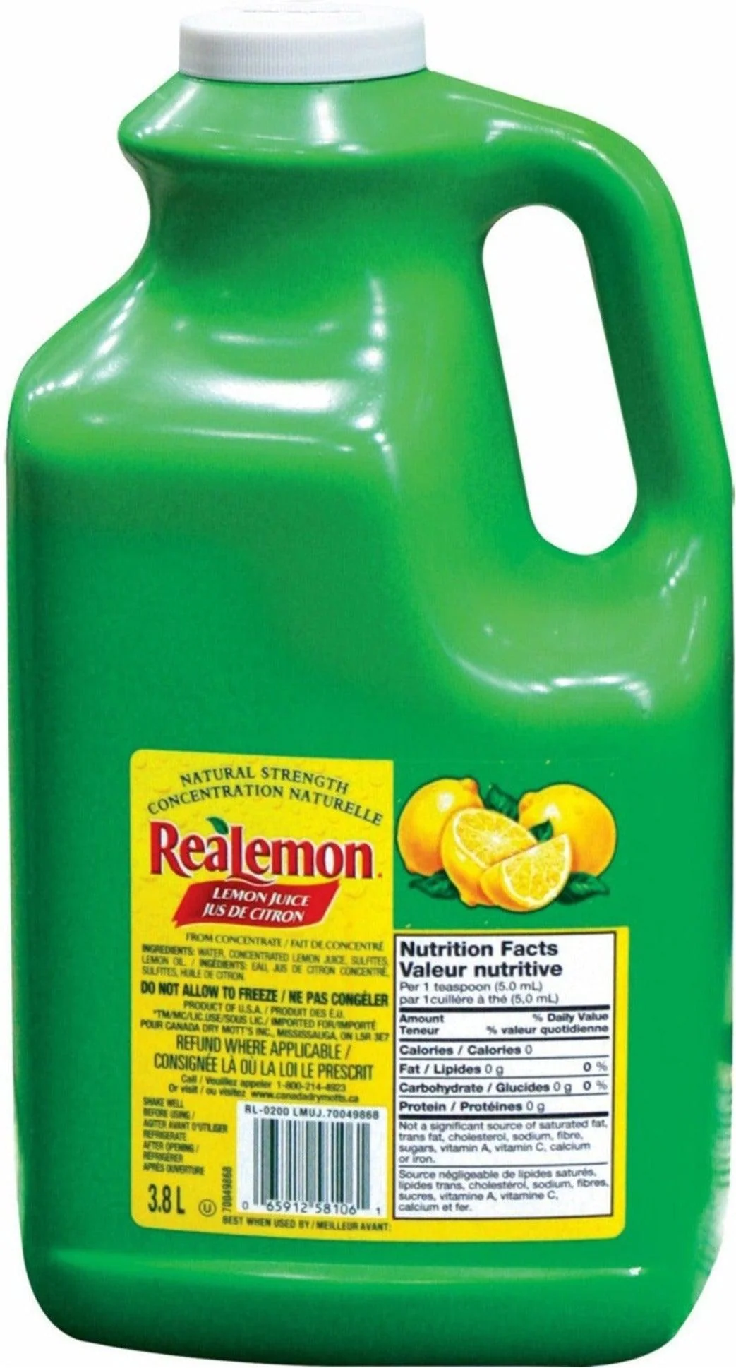 ReaLemon - Lemon Juice — Each (3.78 L)