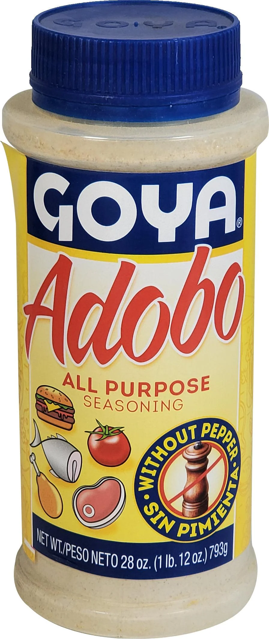 Goya - Adobo Seasoning without Pepper — Each (28 OZ)