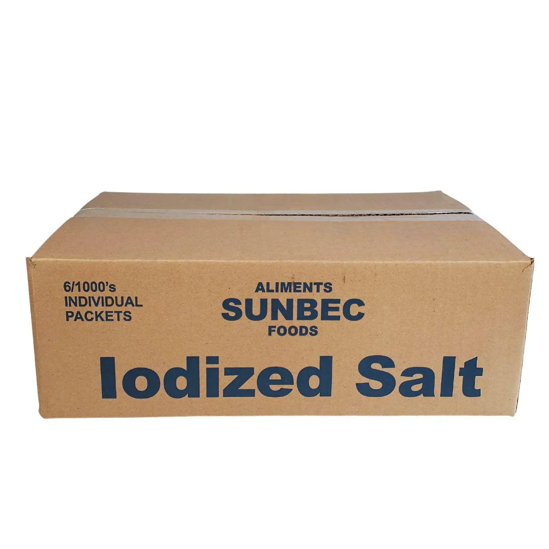 Sunbec - Salt - Portions — Case (6 x 1000 CT)