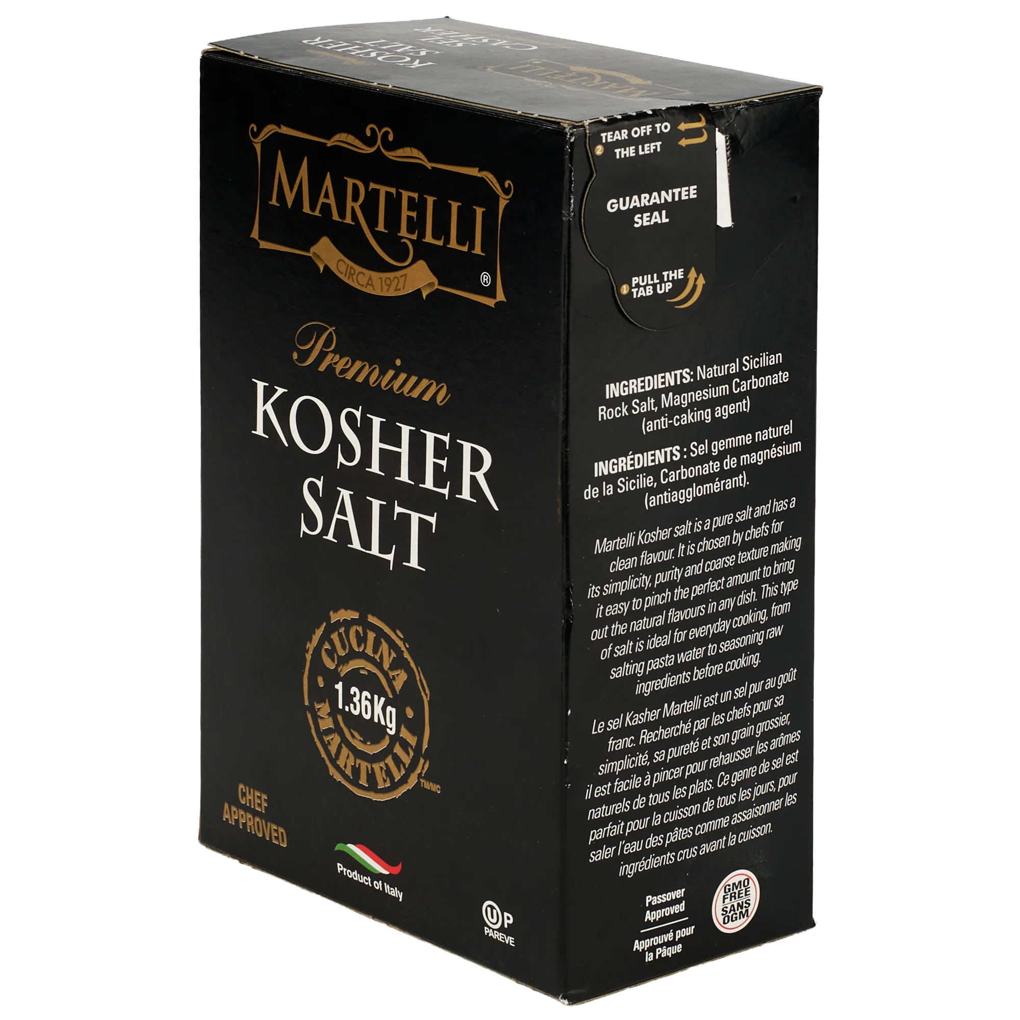 Martelli - Kosher Salt — Case (12 x 1.36 KG)