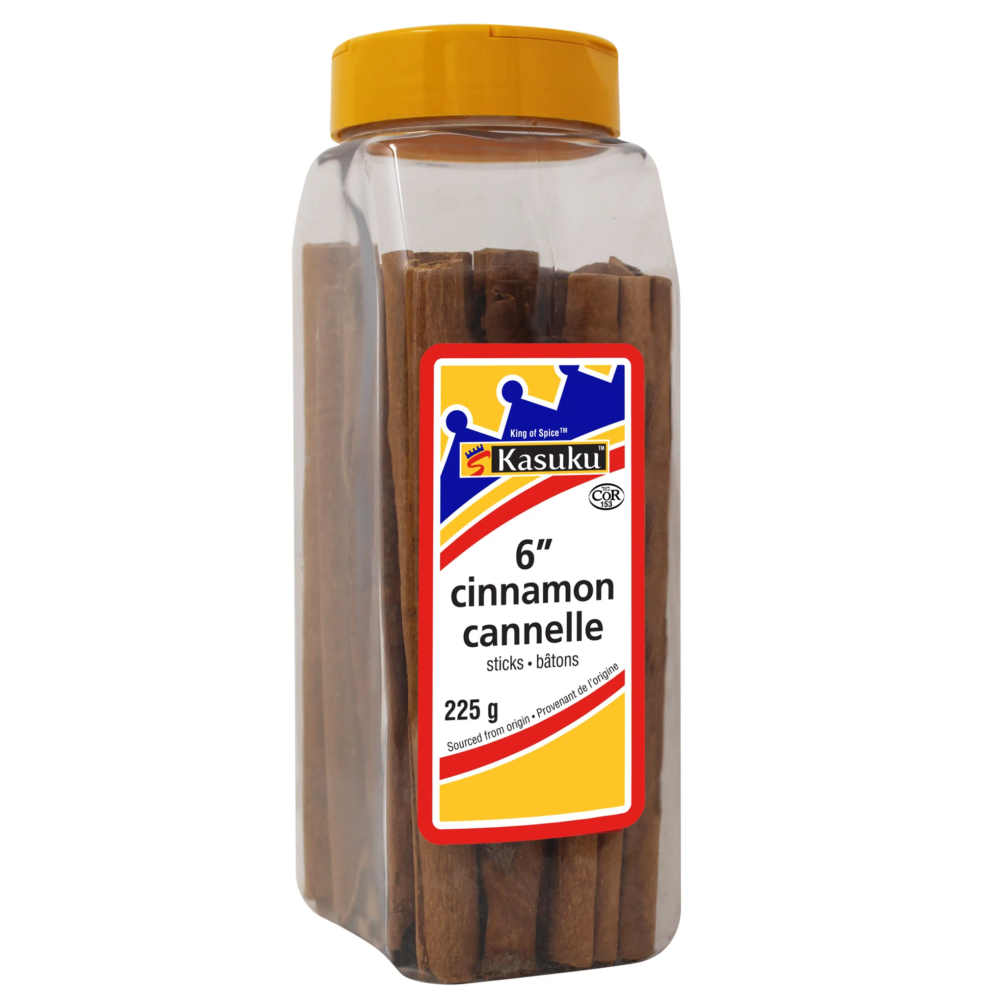 Kasuku - 6” Cinnamon Sticks — Each (225 G)