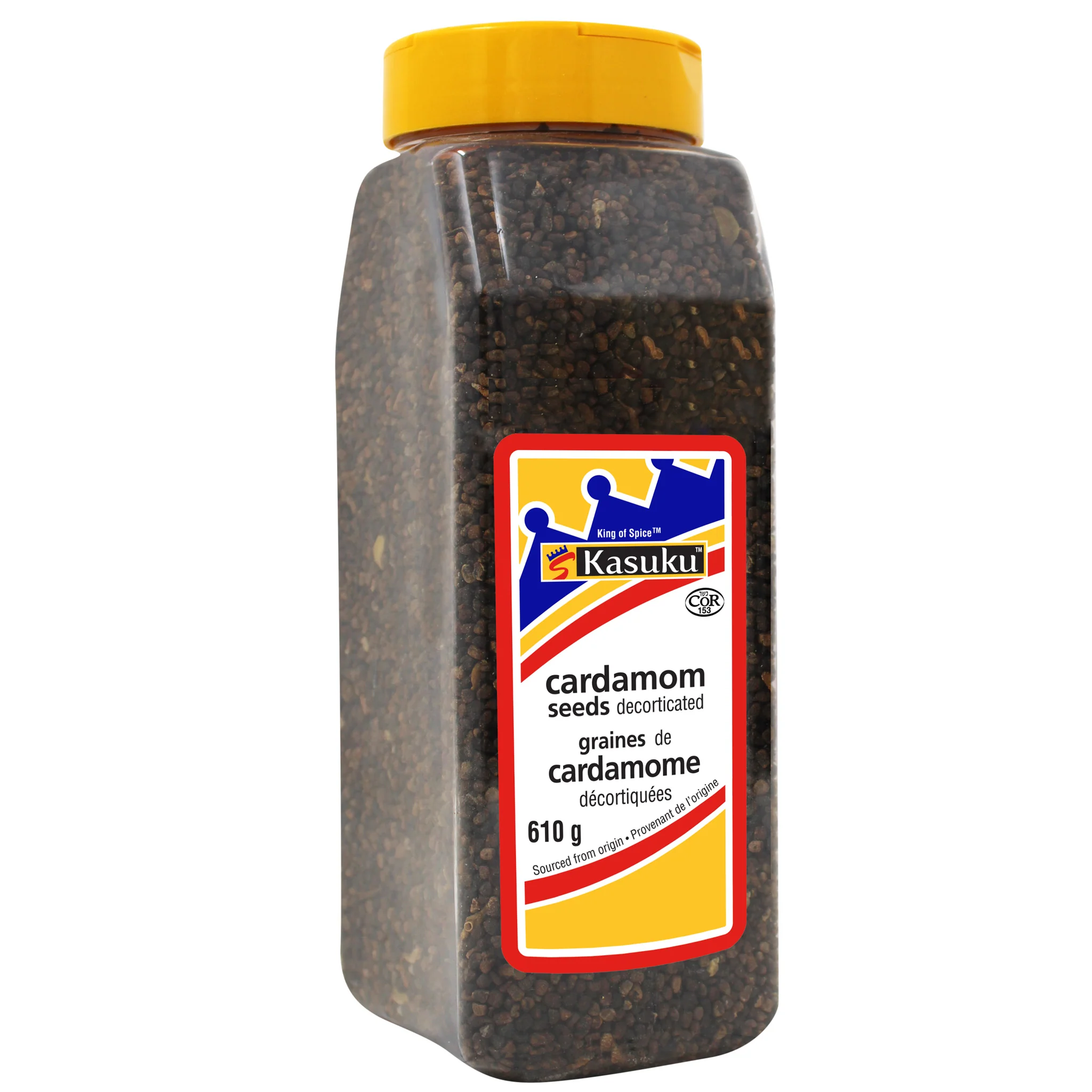Kasuku - Cardamom Seeds Decorticated — Case (9 x 610 G)