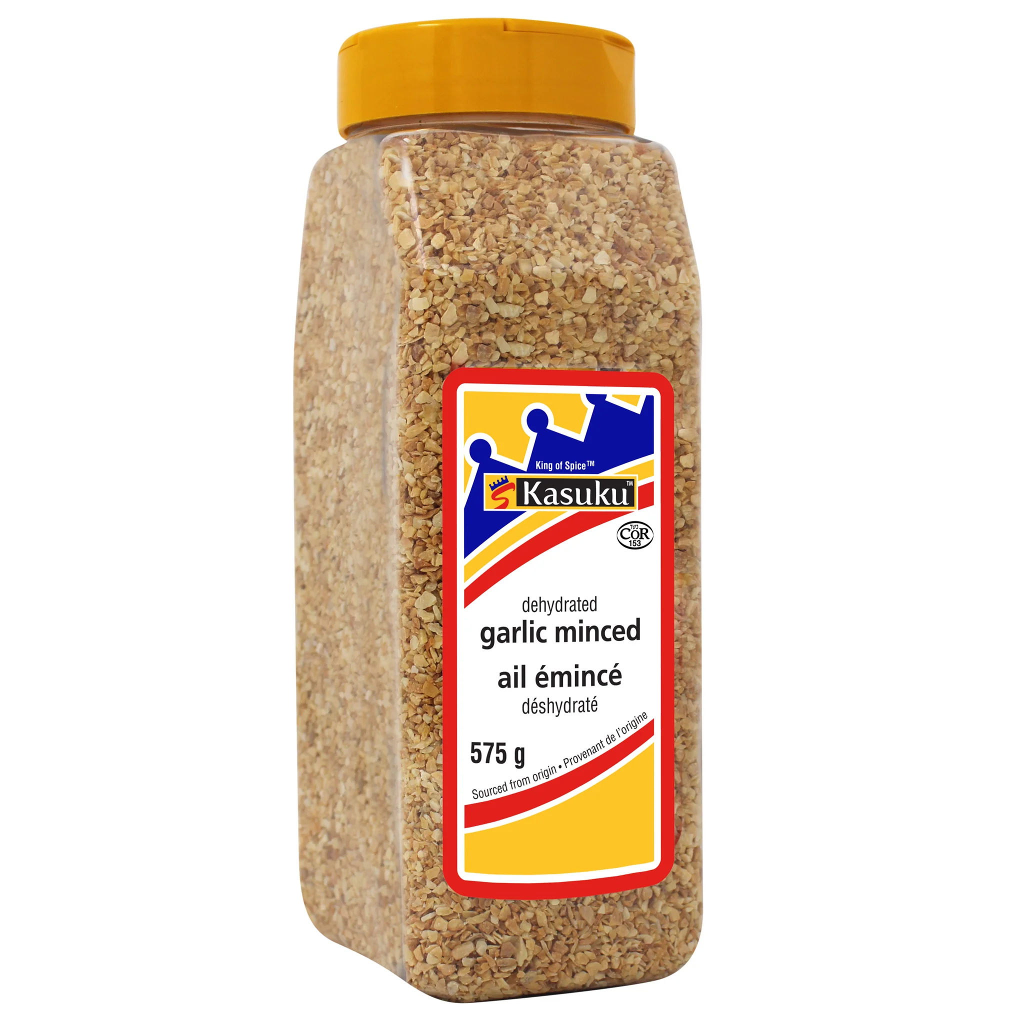 Kasuku - Dehydrated Garlic Minced — Case (9 x 575 G)