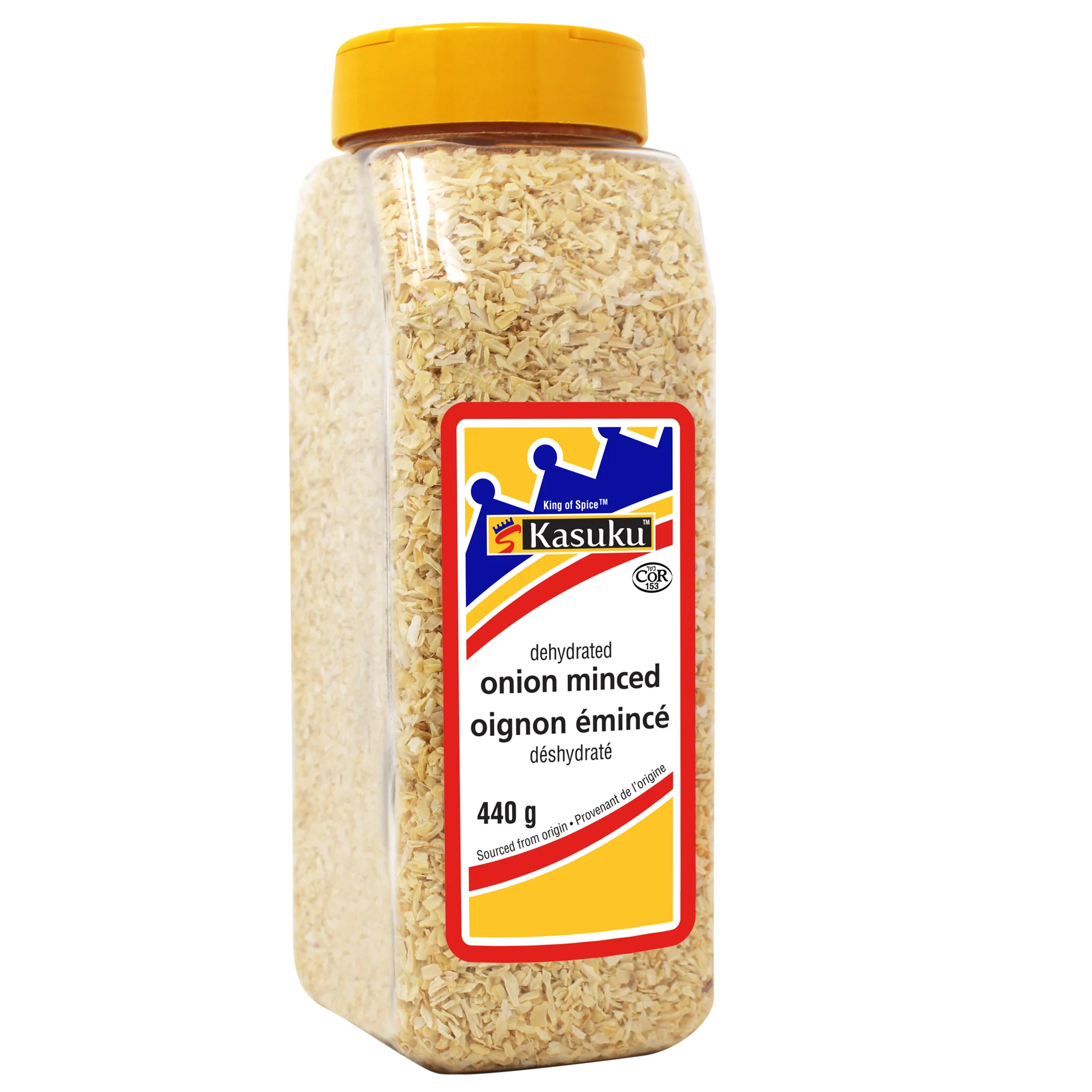 Kasuku - Dehydrated Onion Minced — Case (9 x 440 G)