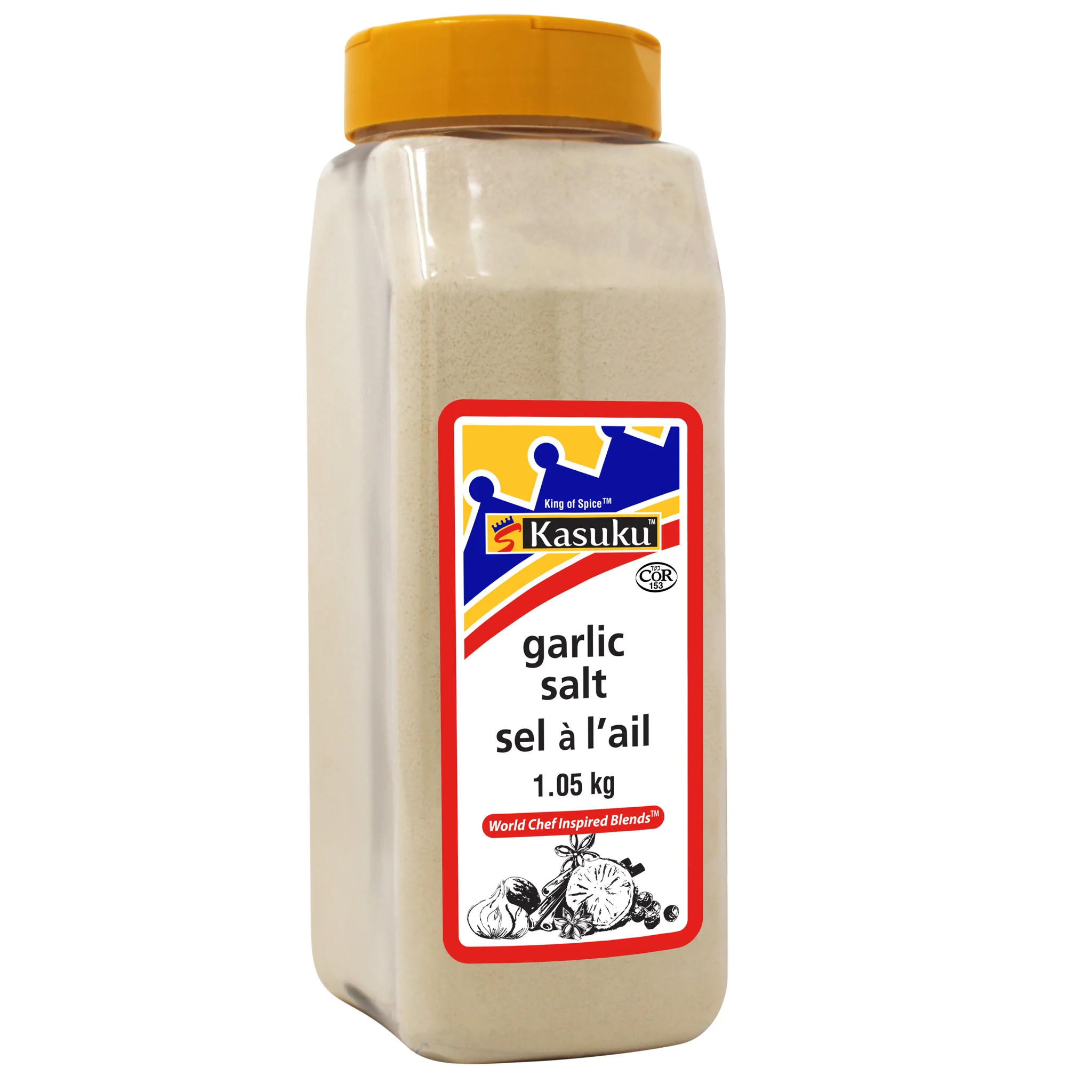 Kasuku - Garlic Salt — Case (9 x 1.05 KG)