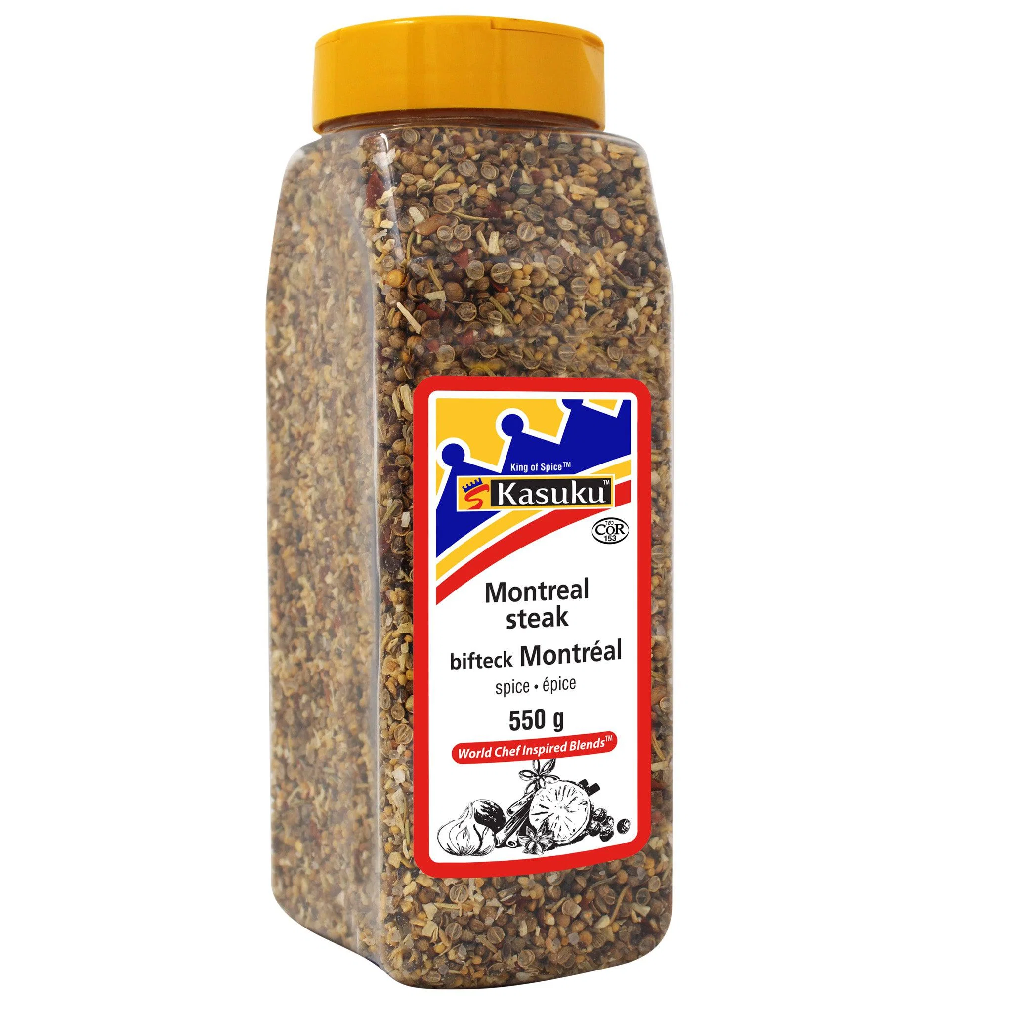 Kasuku - Montreal Steak Spice — Case (9 x 550 G)