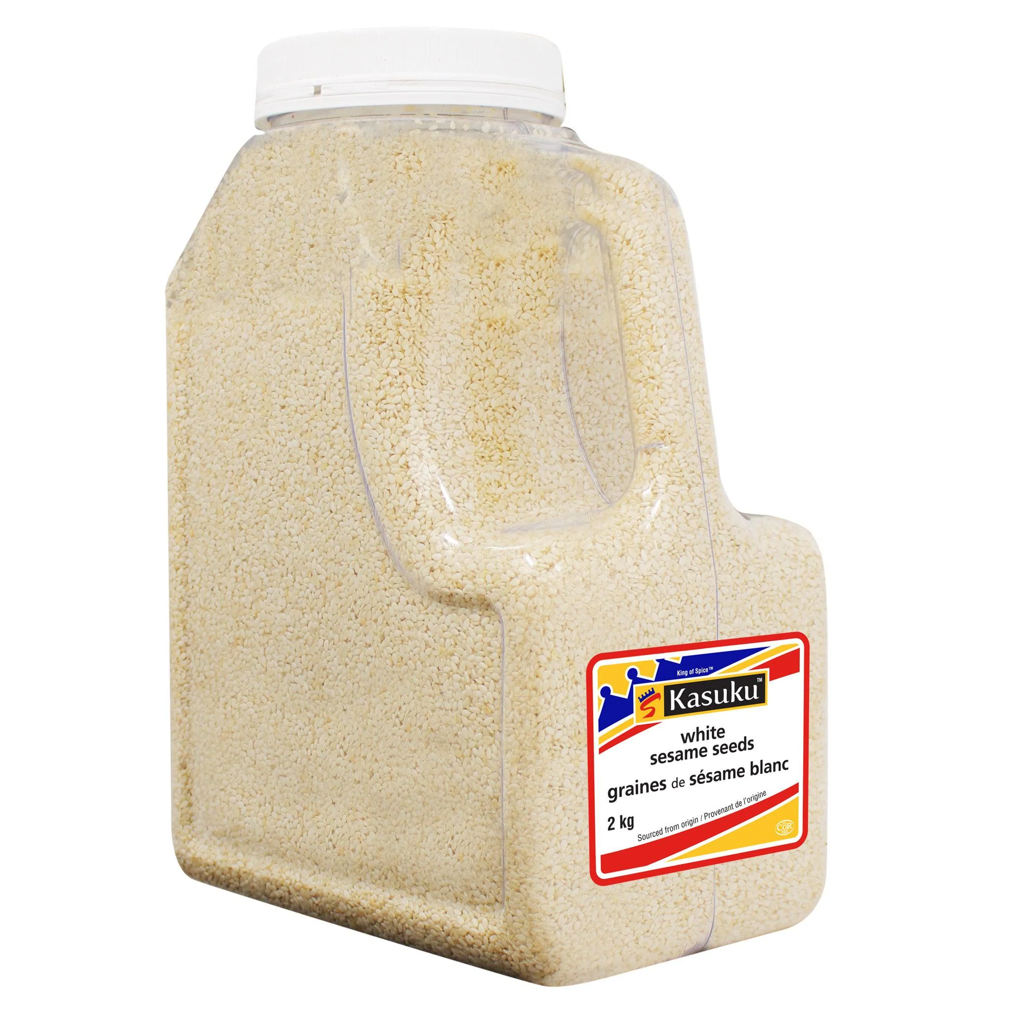 Kasuku - White Sesame Seeds — Case (4 x 2 KG)