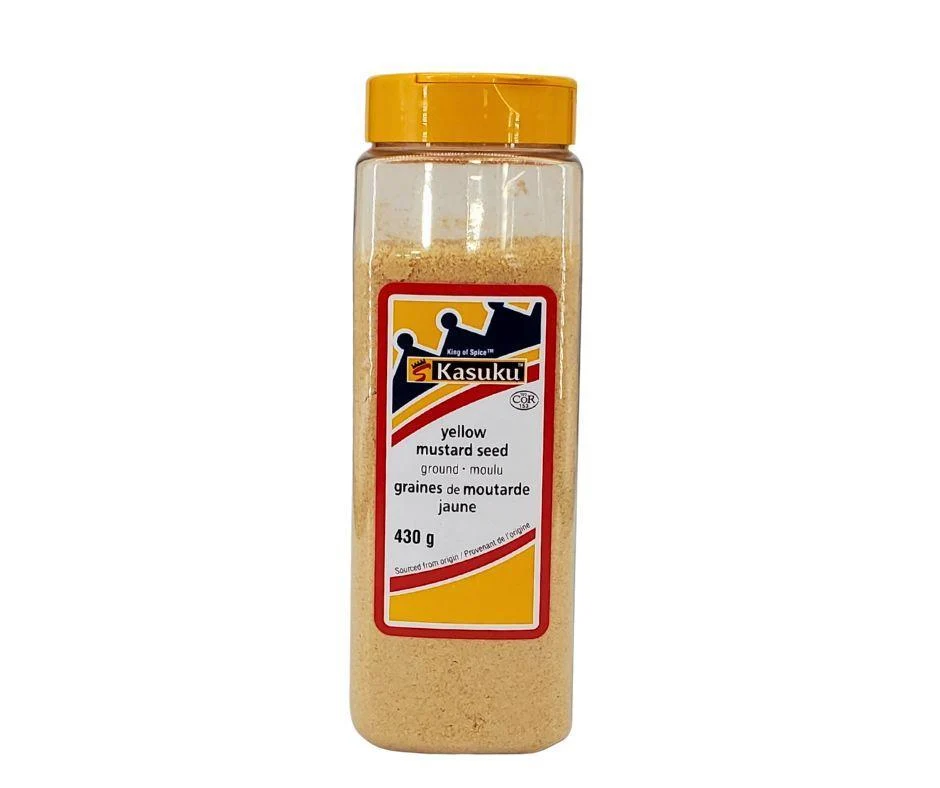 Kasuku - Yellow Mustard Seed Ground — Case (9 x 430 G)
