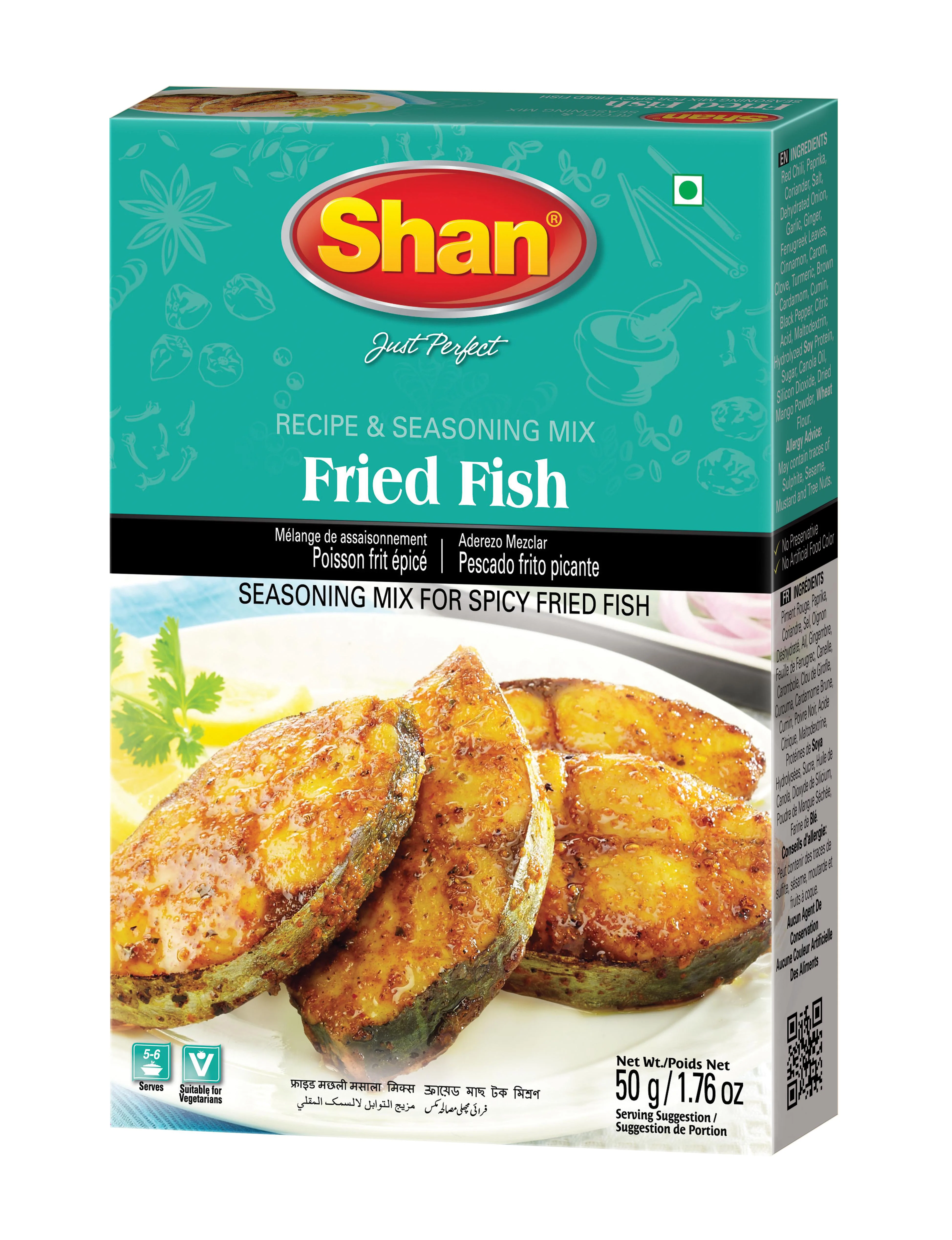 Shan - Fried Fish Masala — Case (24 x 6 x 50 G)