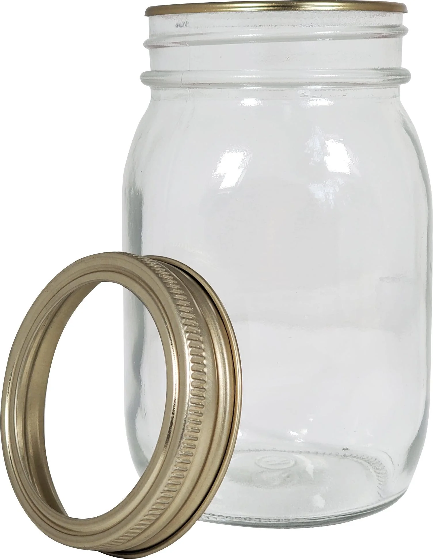 Mason / Canning Jar w/Lid - 16oz/473ml — Case (12 CT)
