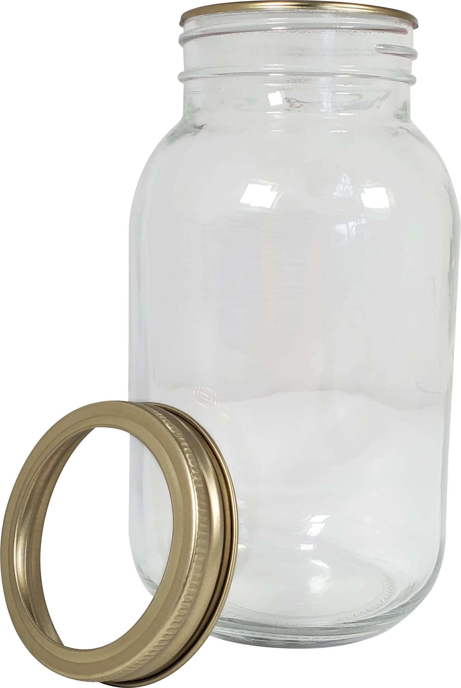 Mason / Canning Jar w/Lid - 32oz/946ml — Case (12 CT)