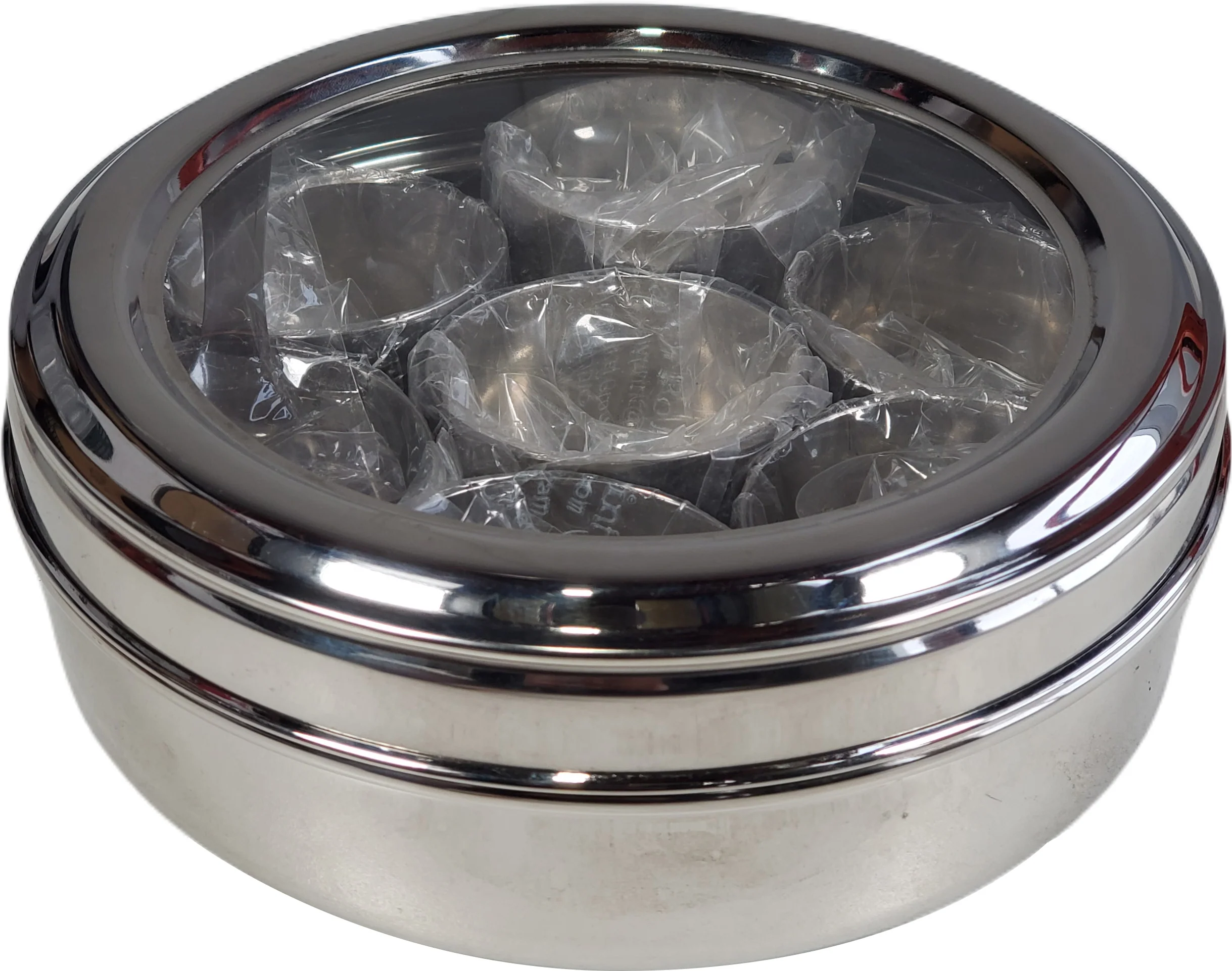 Spice Container (Masala Dabba) #12 - 8" Dia